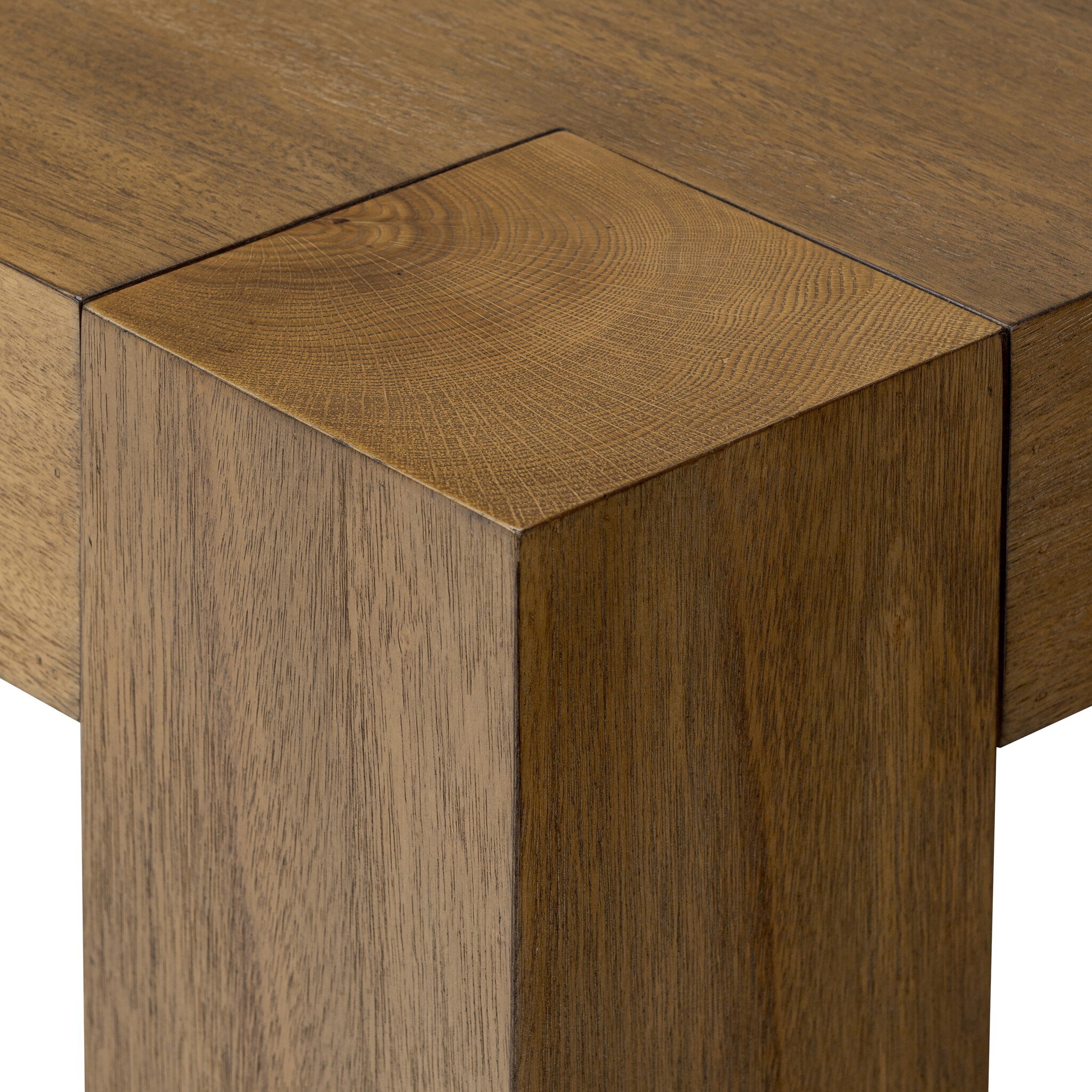 Emeli Dining Table 84" - Tawny Rubberwood Veneer - Image 6