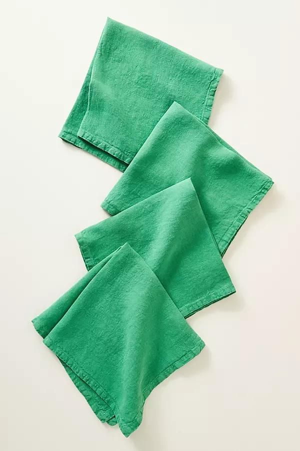 Edison Portuguese Linen Napkins, Set of 4 - Image 0