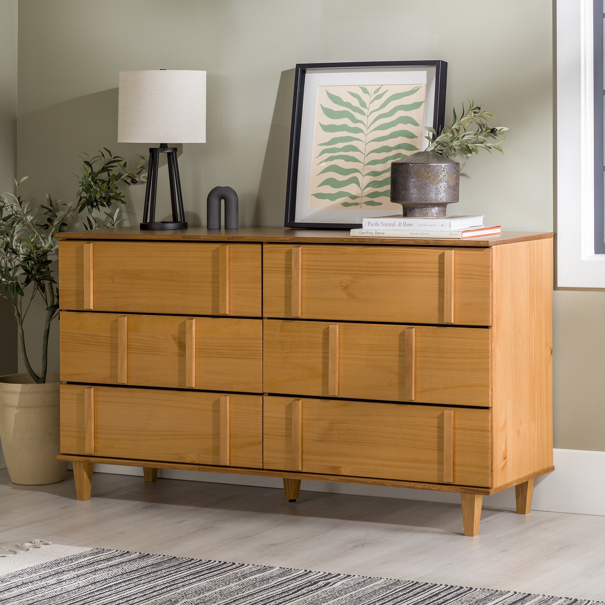 60" Modern Solid Wood Dresser - Image 6