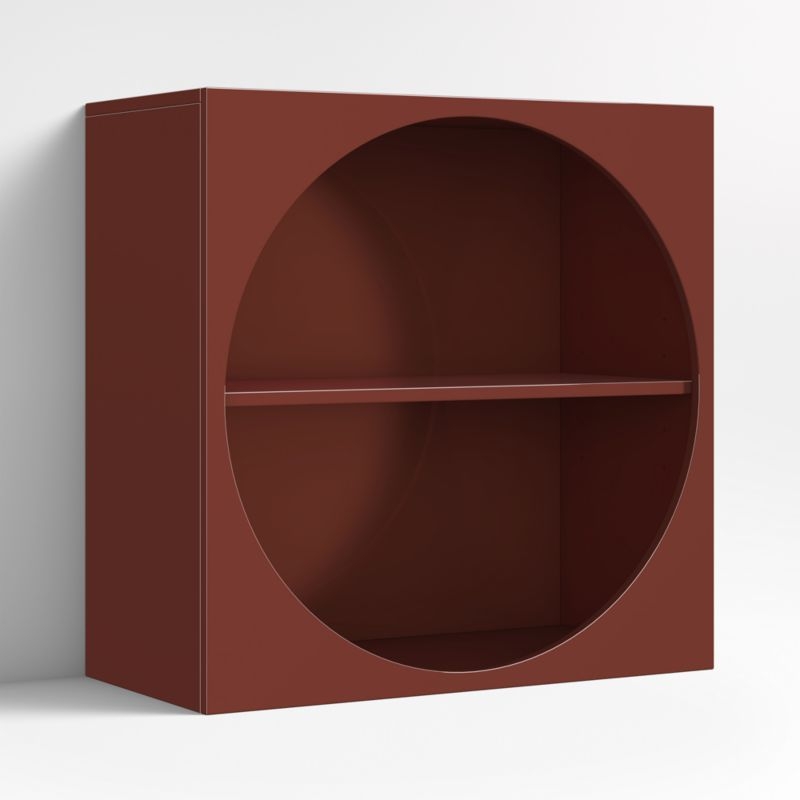 Twiggy Modular Glossy Deep Red Kids Bookcase - Image 1