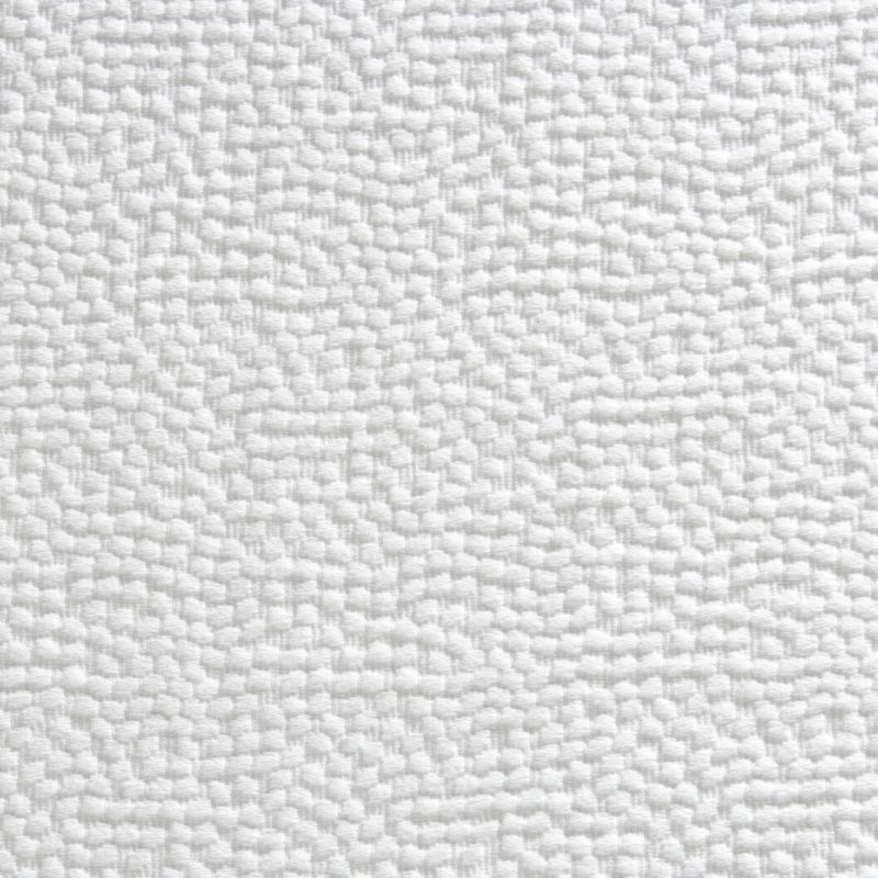 Extra-Long Organic Cotton Pebble Matelassé White Shower Curtain - Image 5