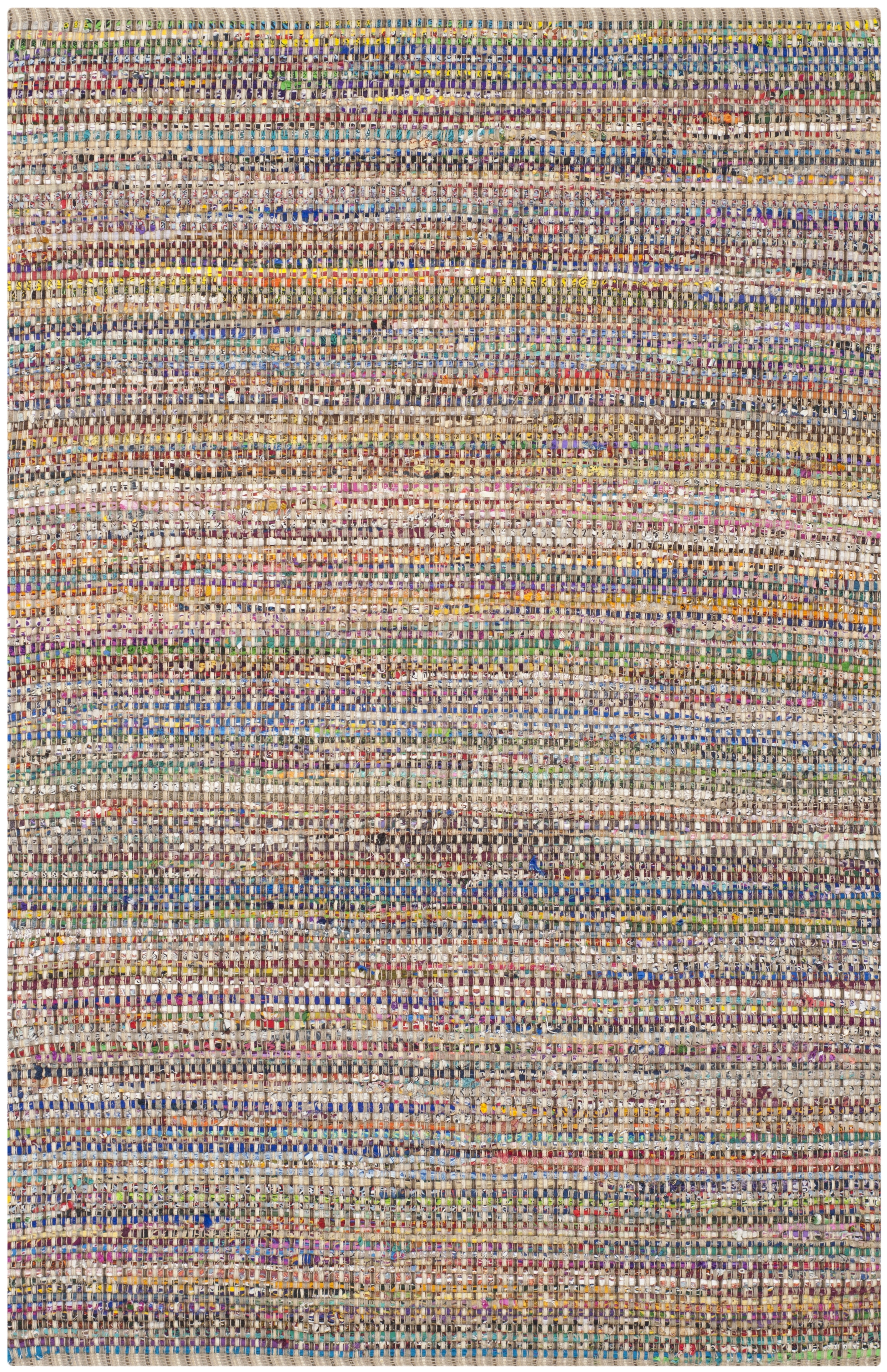 Arlo Home Hand Tufted Area Rug, NAN220E, Beige,  4' X 6' - Image 0