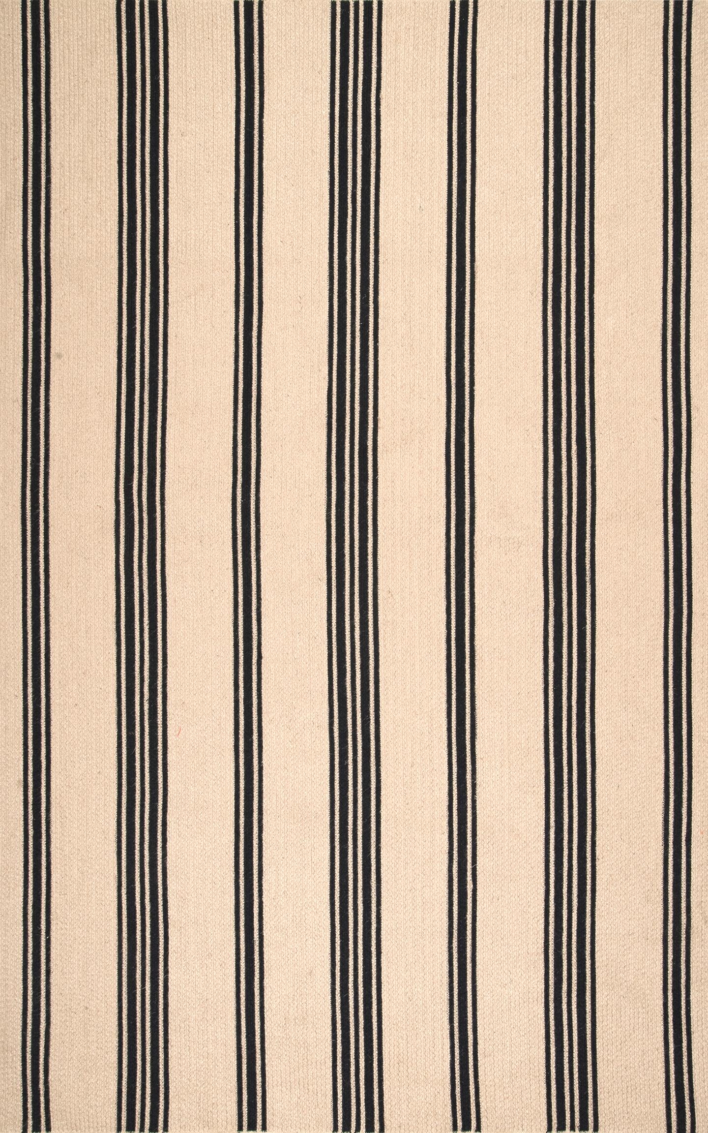 Hand Braided Striped Brenna Area Rug - Image 1
