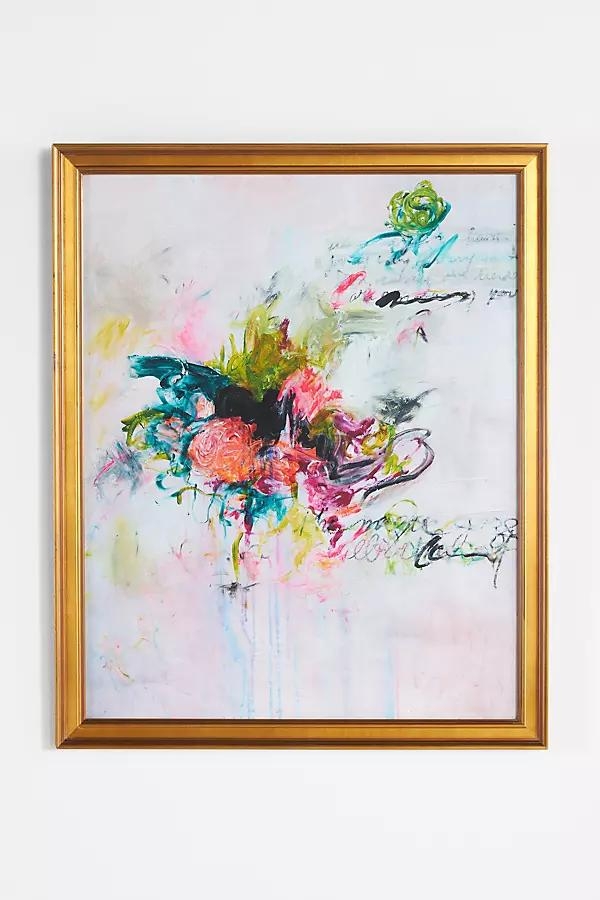 Abstract White Painting Wall Art - Image 0