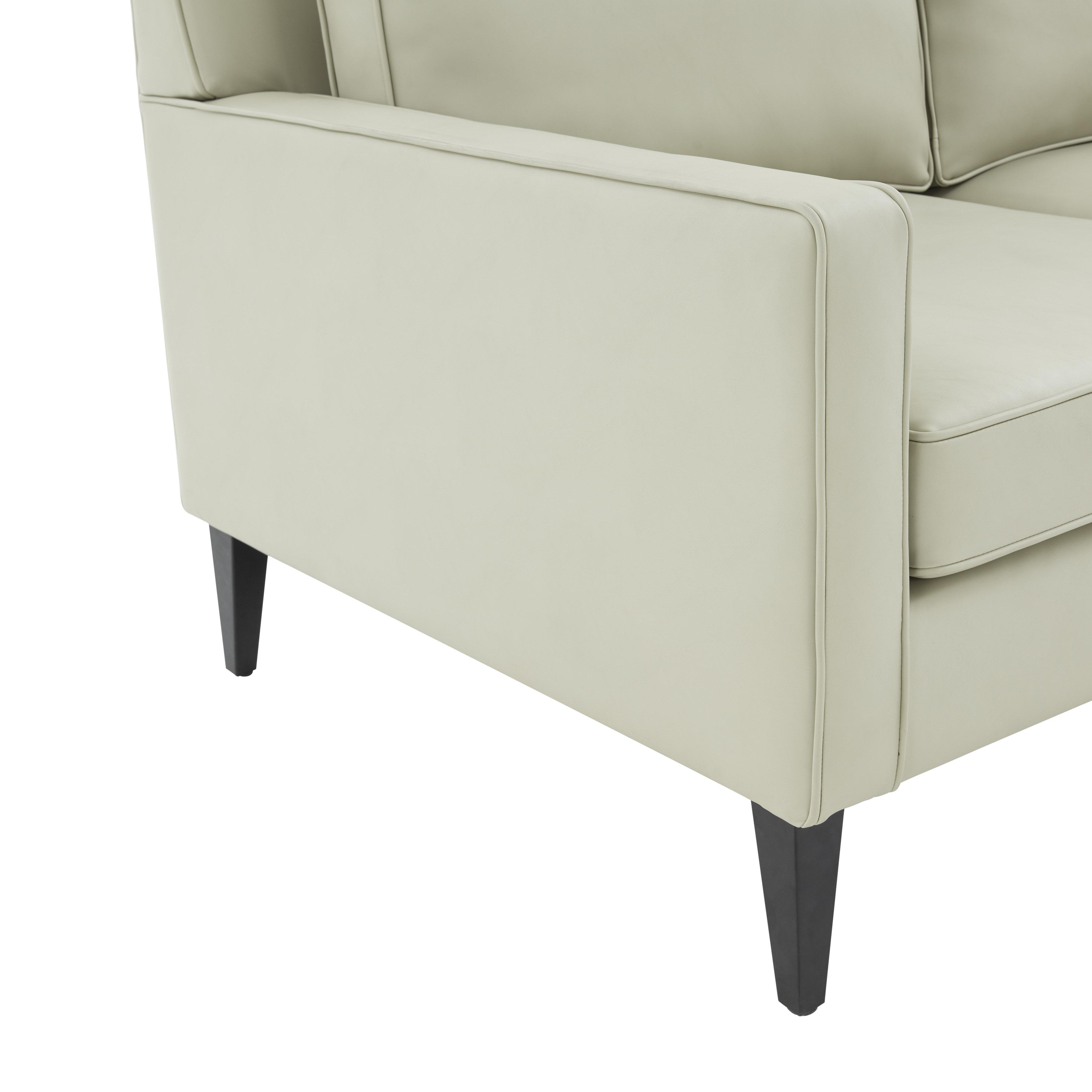 Alivia Stone Gray Loveseat - Image 3