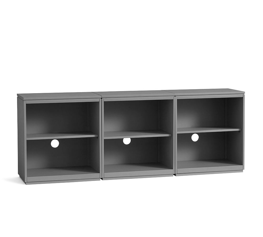 Windsor Modular Low Bookcase (3 Bookcases) 72"L x 26"H - Image 0