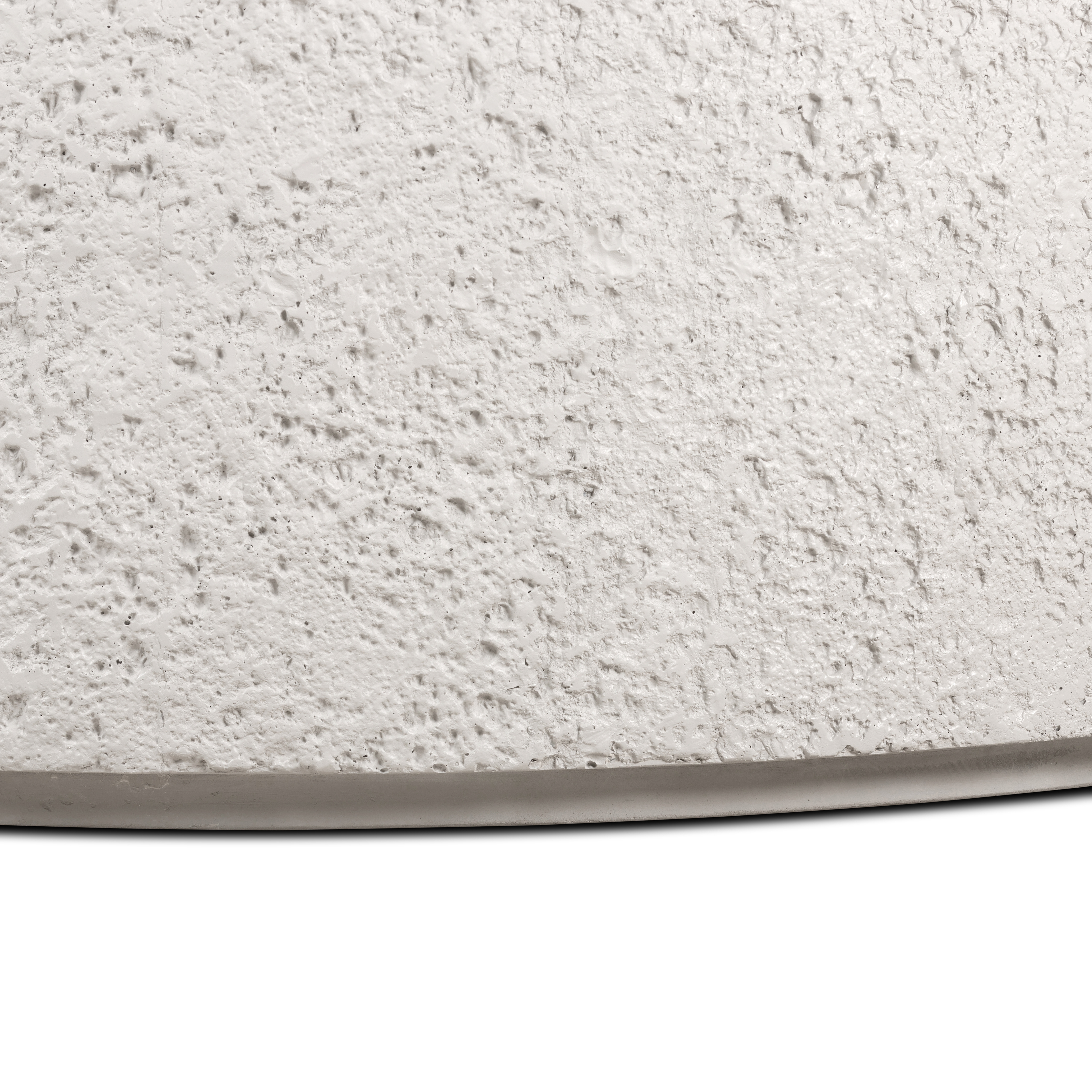 Otero Outdoor Round Coffee Table - Matte Stone - Image 4