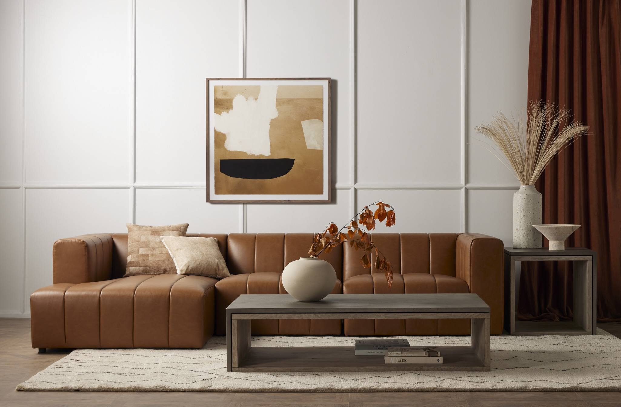 Faro End Table - Dark Grey Concrete - Image 8