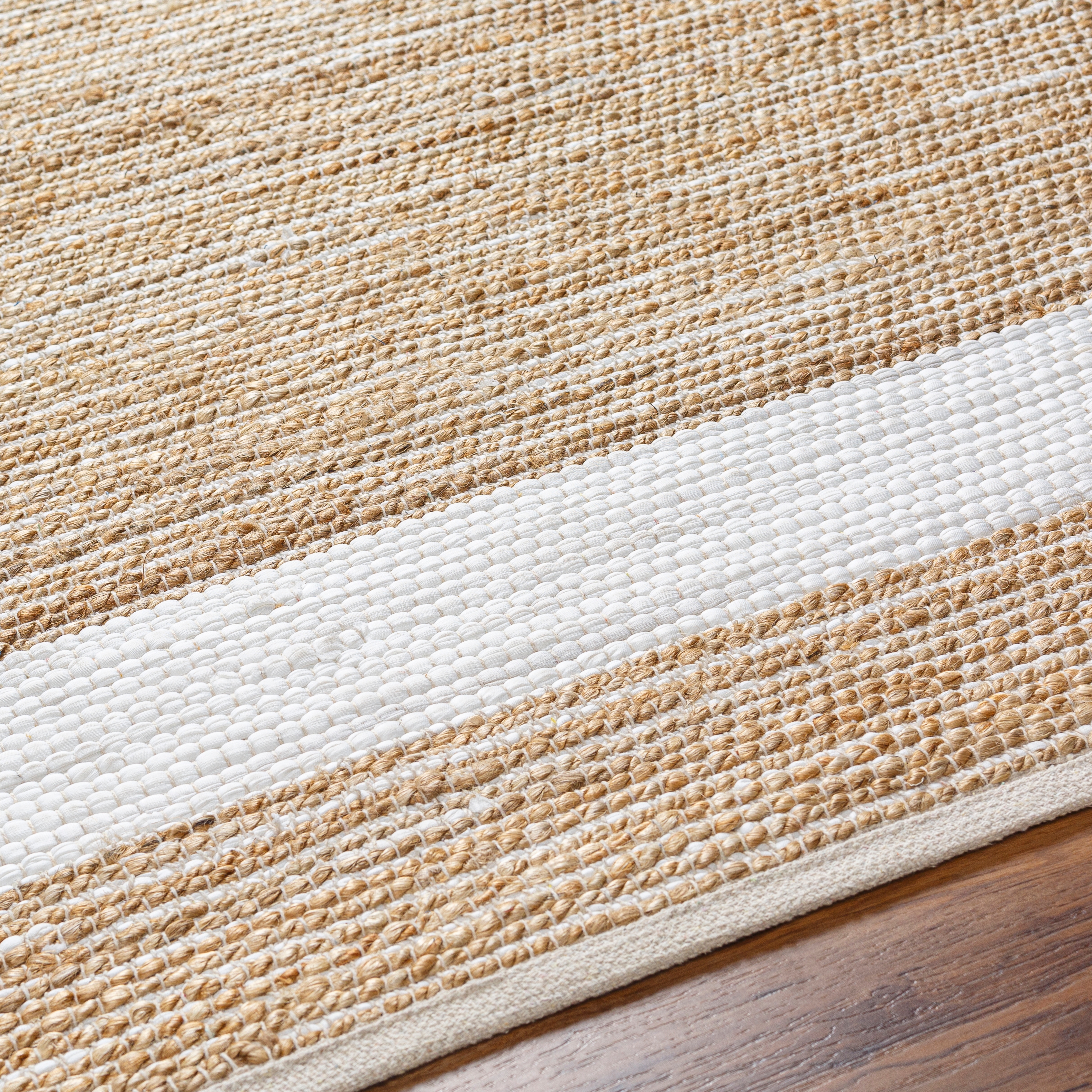 Jean Beige Indoor 27" x 45" Handmade Rug - Image 2