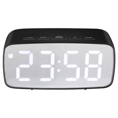Black Modern Digital Alarm Clock - Image 0