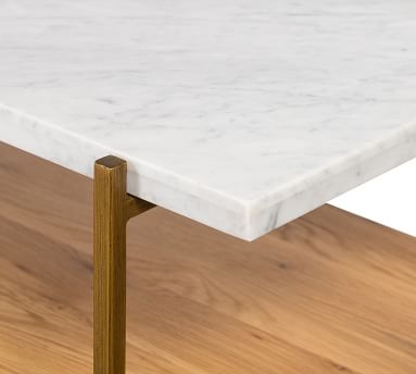 Modern Marble Media Console - Image 1