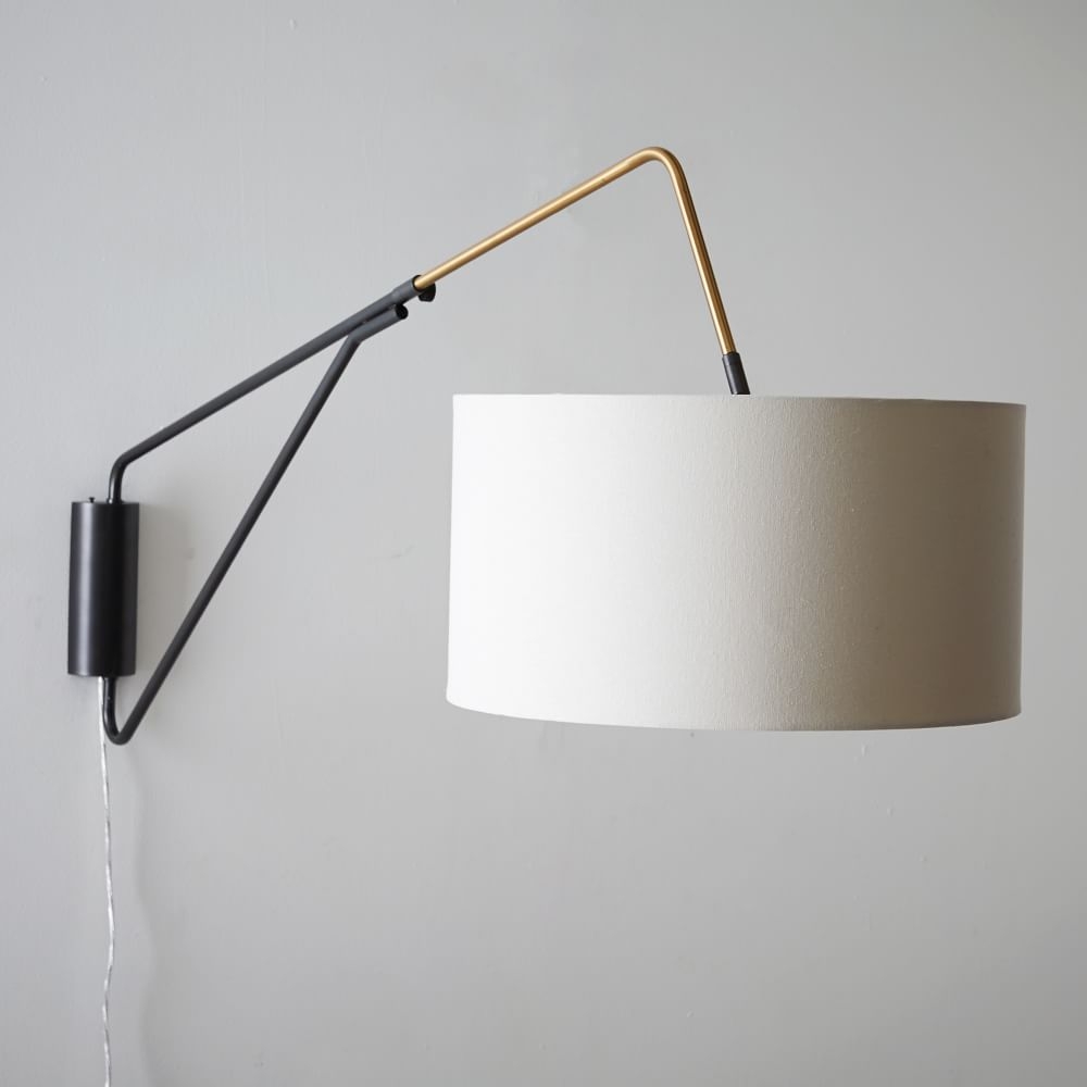 Mid-Century Overarching Wall Sconce - Image 0