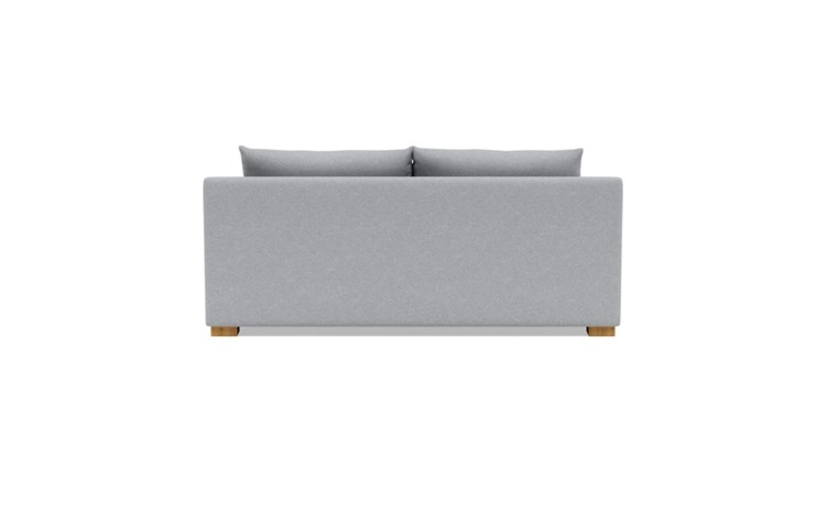 Sloan Sleeper Sleeper Sofa with Grey Gris Fabric, double down blend cushions, and Natural Oak legs - Image 3