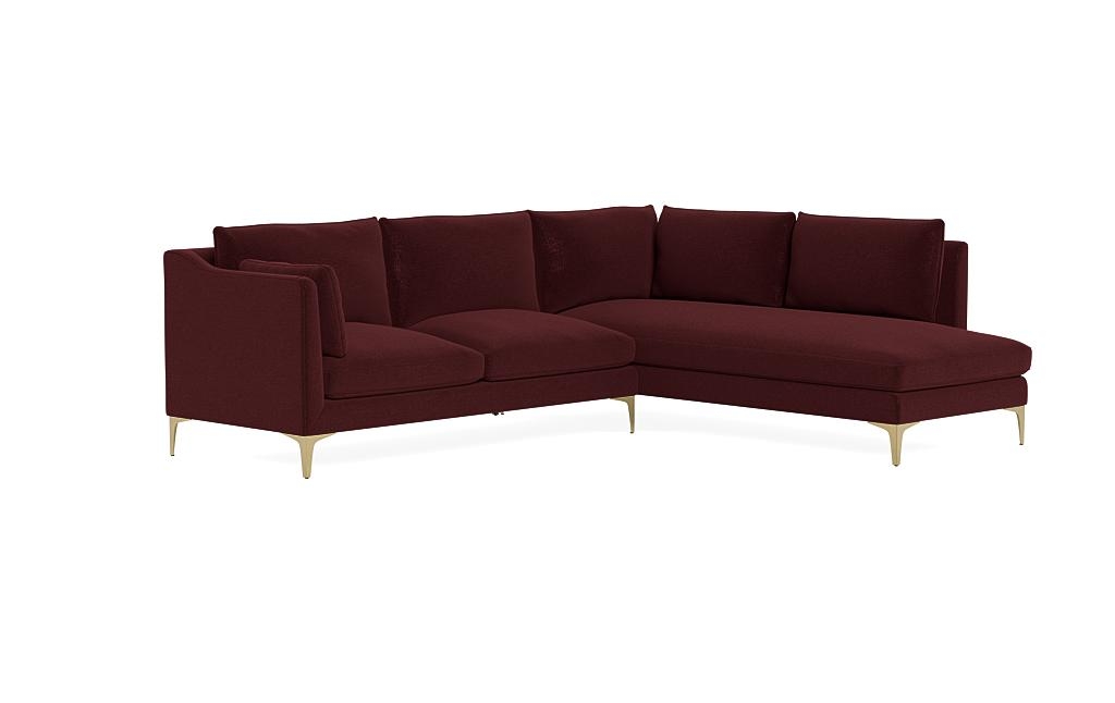 Caitlin 3-Seat Right Bumper Sectional by The EverygirlÃ?Â® - Image 1