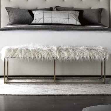 Upholstered Bedroom Bench - Image 0