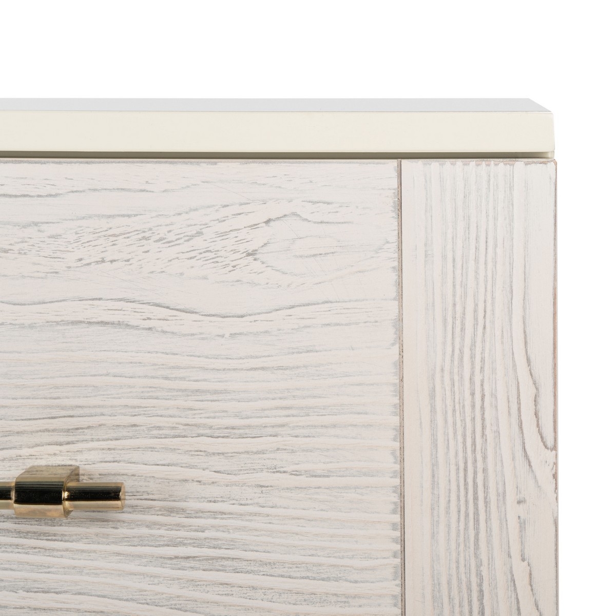 Genevieve 3 Drawer Dresser - Cream/White Washed - Arlo Home - Image 8