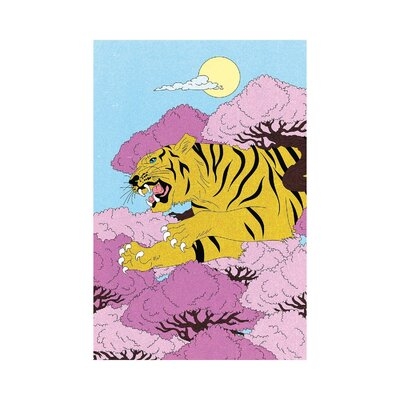 Tiger, Tiger by Cosmo - Wrapped Canvas Graphic Art - Image 0