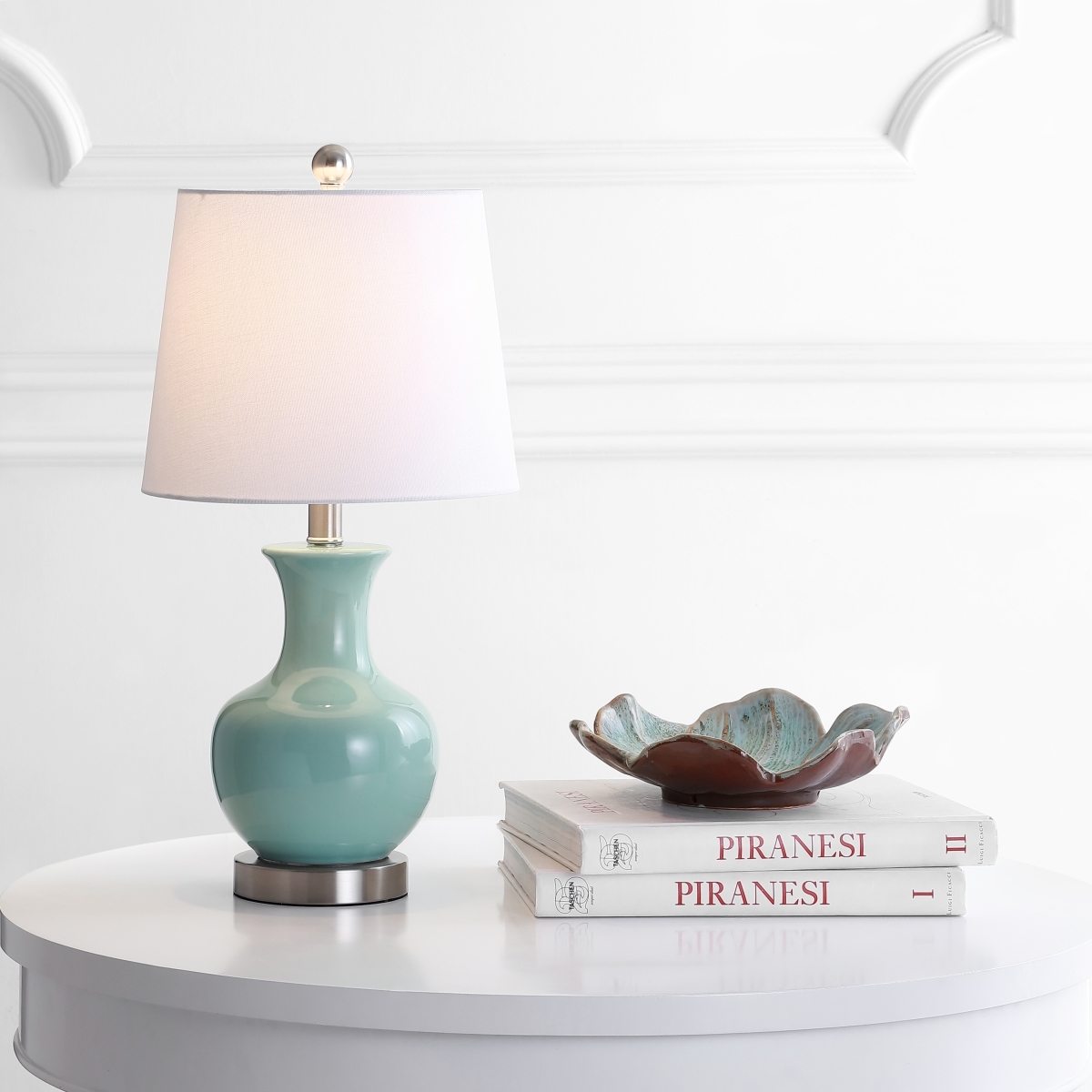 Soren Table Lamp - Blue - Safavieh - Image 3