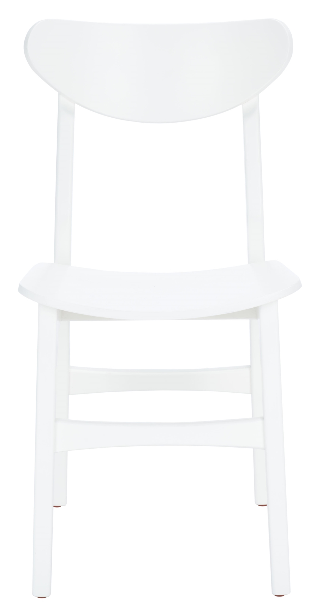 Lucca Retro Dining Chair - White - Safavieh - Image 0