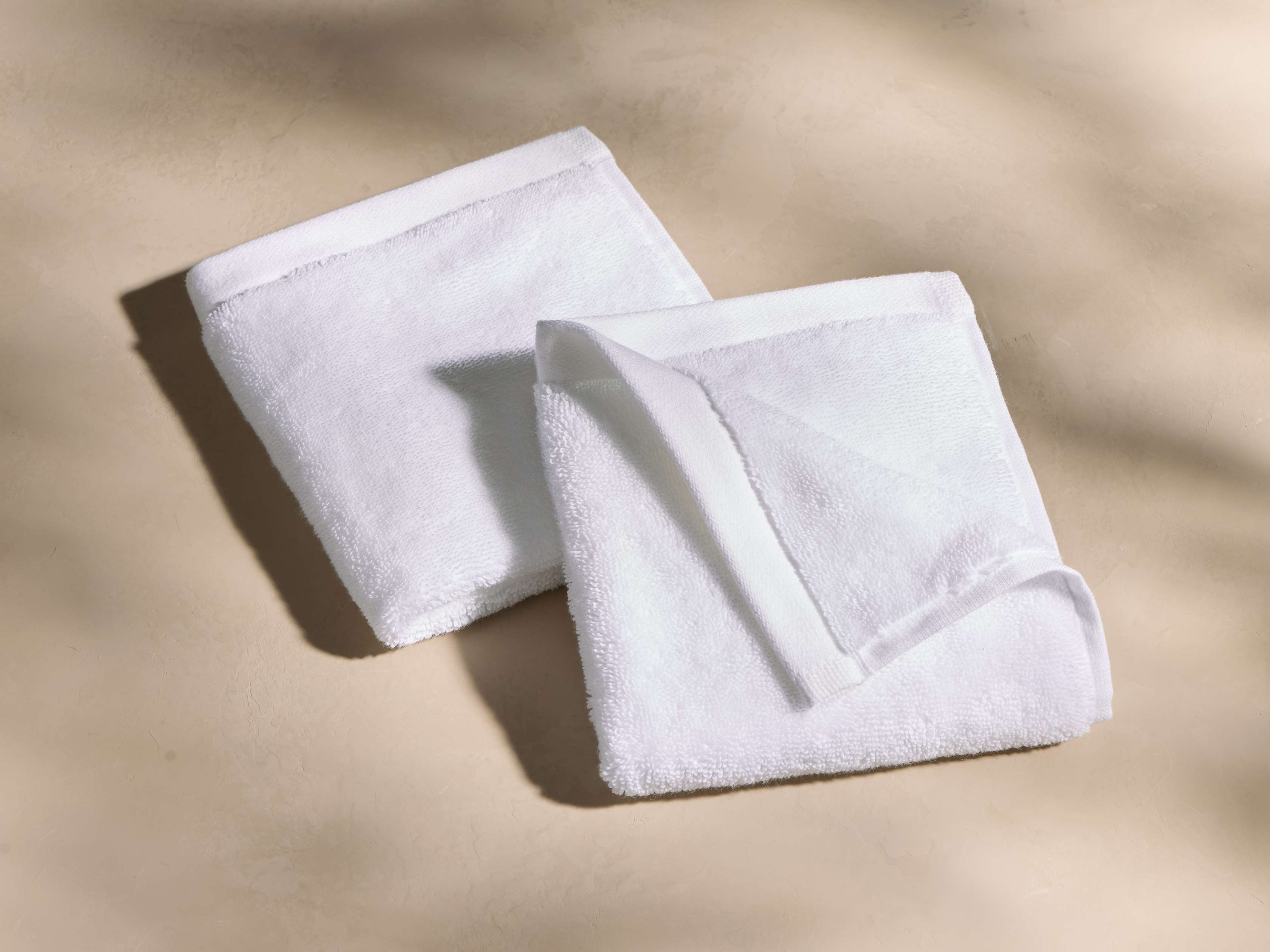 Premium Turkish Washcloth (Set Of 2) in Cotton White - Image 0