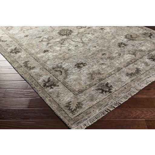 Maeva Brown Indoor 6' x 9' Handmade Rug - Image 1