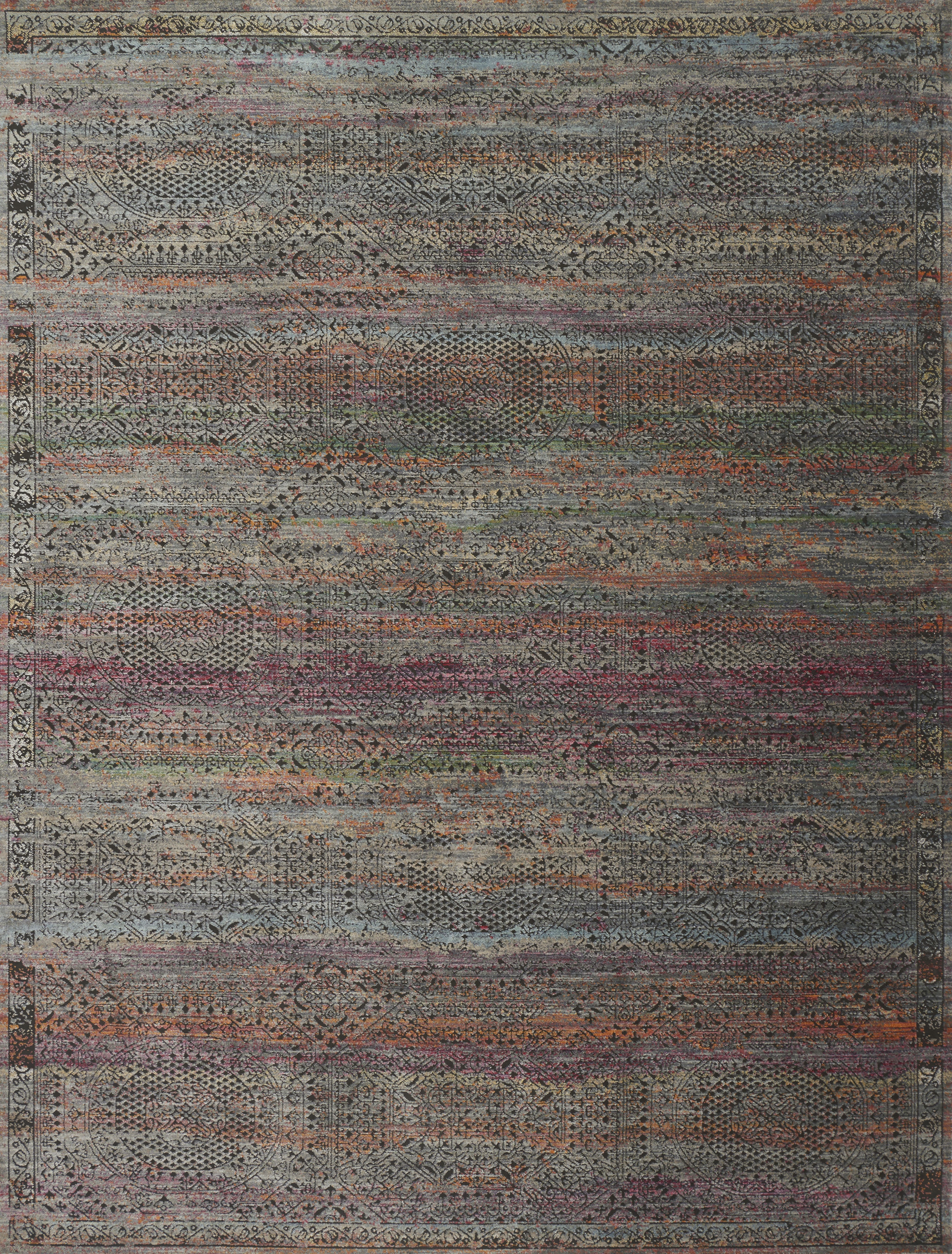Loloi Javari Charcoal / Sunset 12'-0" x 15'-0" - Image 0