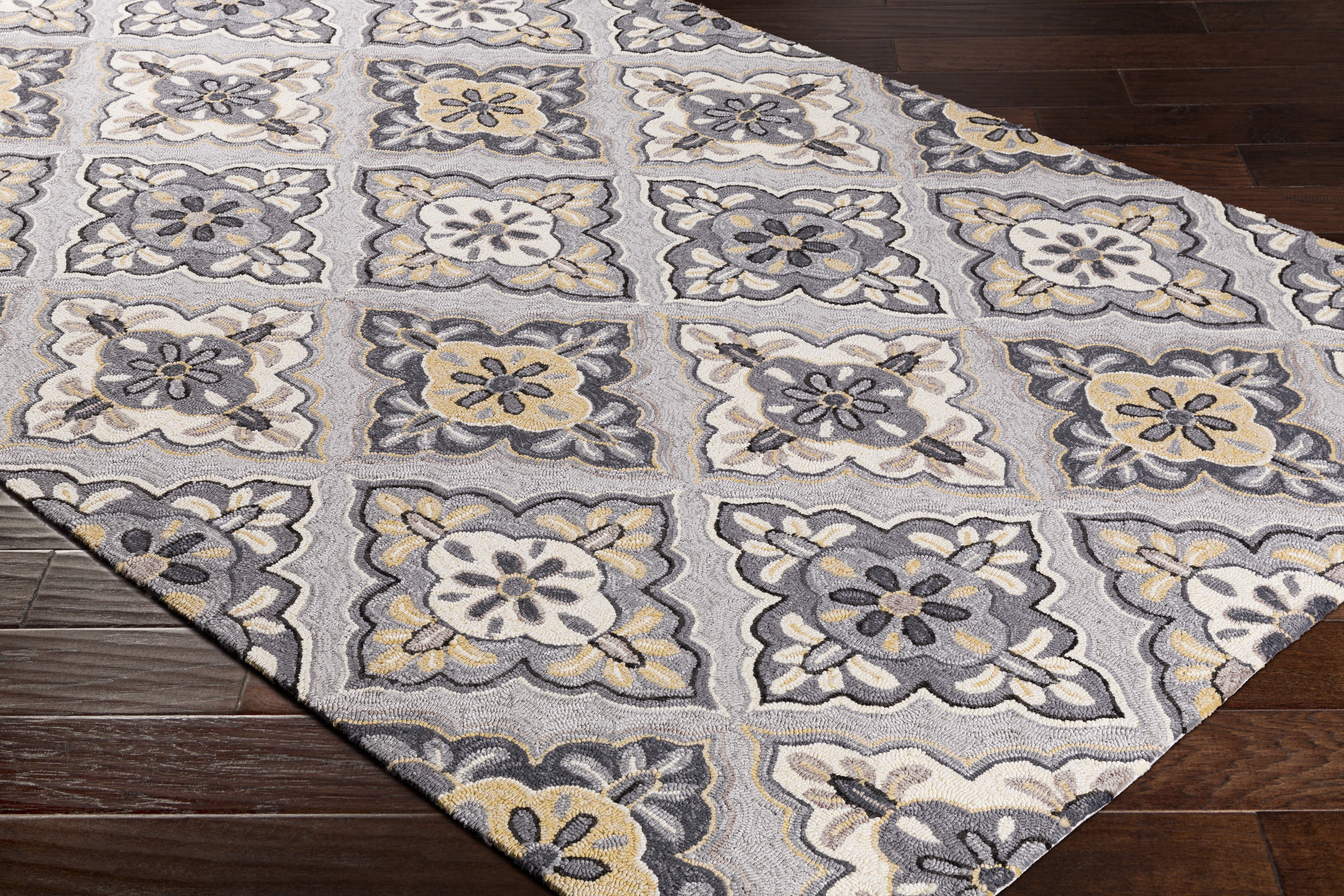 Rain Black Outdoor 3' x 5' Handmade Rug - Image 7