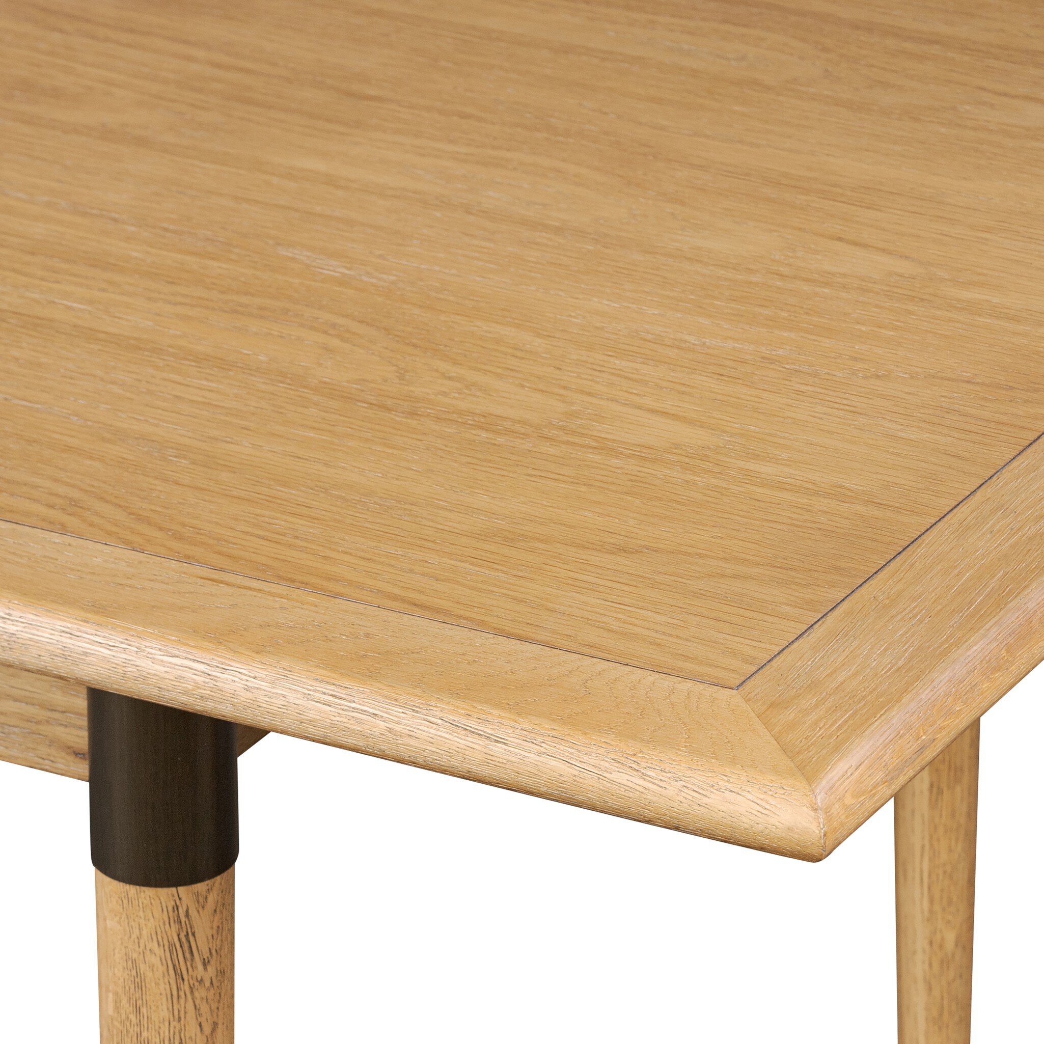 Harper Extension Dining Table - Fawn Oak Veneer - Image 4