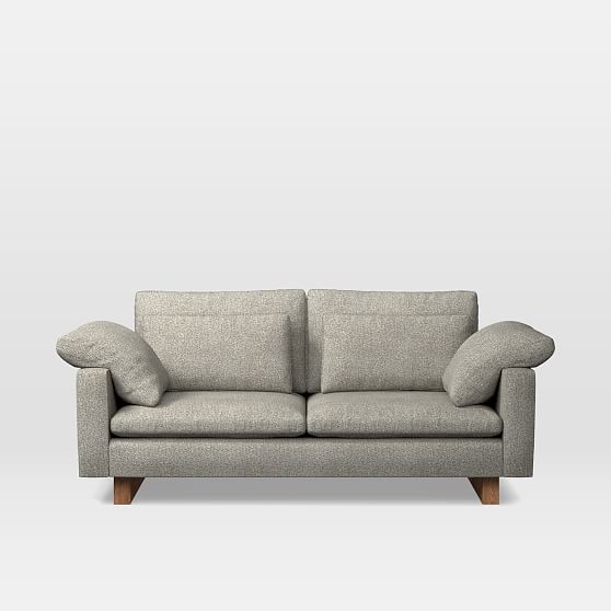 Open Box: Harmony 76" Sofa, Twill, Gravel - Image 0