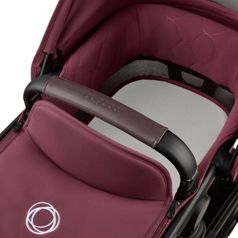 Bugaboo Kangaroo Complete Dark Cherry Red with Black Frame Baby Stroller - Image 1