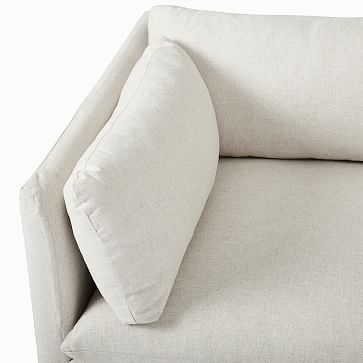 Shelter Slipcover 84" Sofa, Classic Cotton, Opal, Concealed Support - Image 5