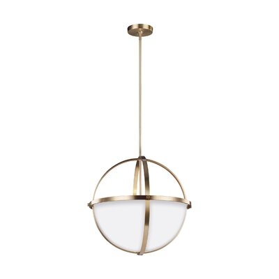 Raine 3 - Light Shaded Globe Chandelier - Image 0