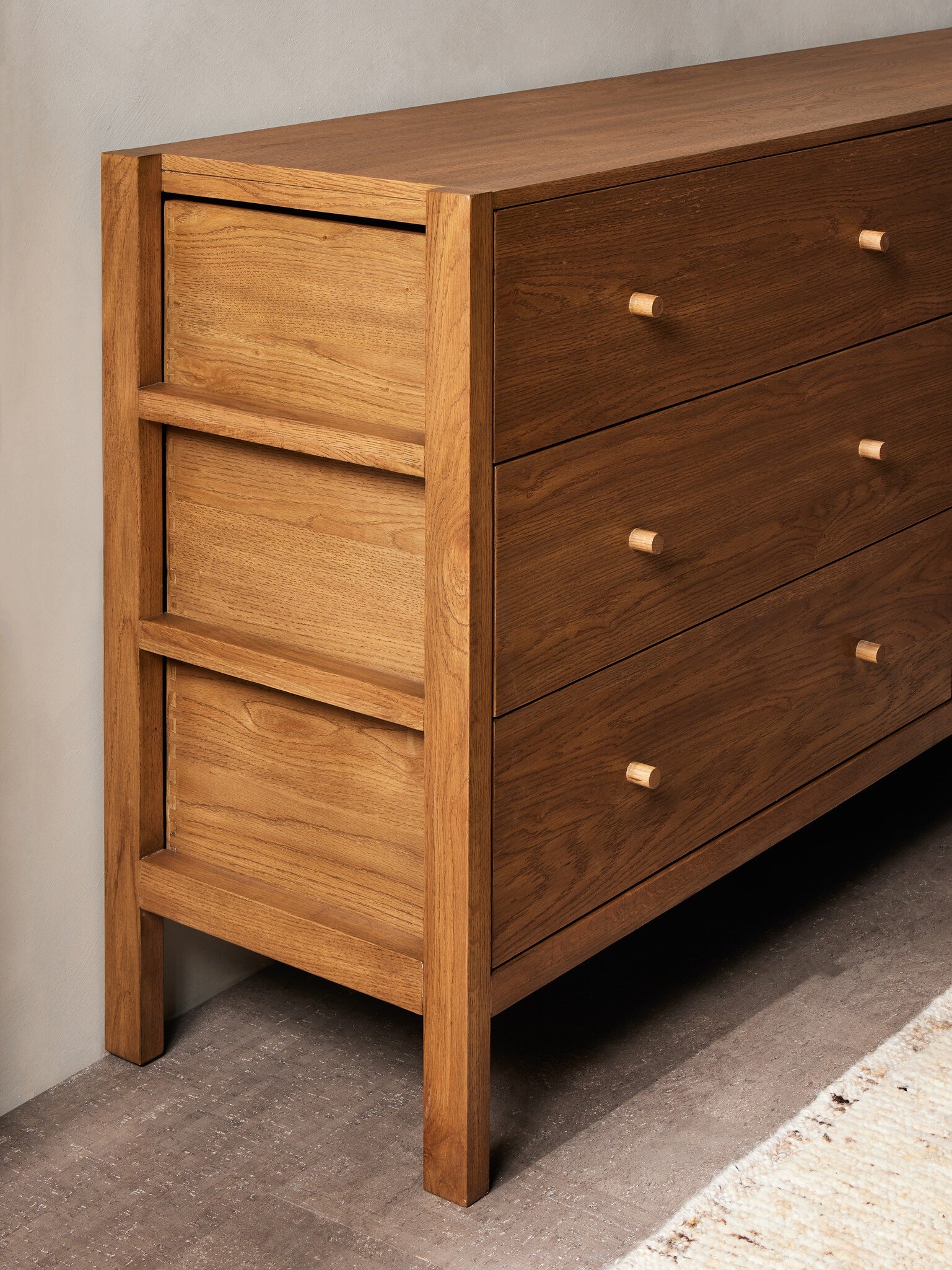 Meadow 6 Drawer Dresser - Tawny Oak - Image 16