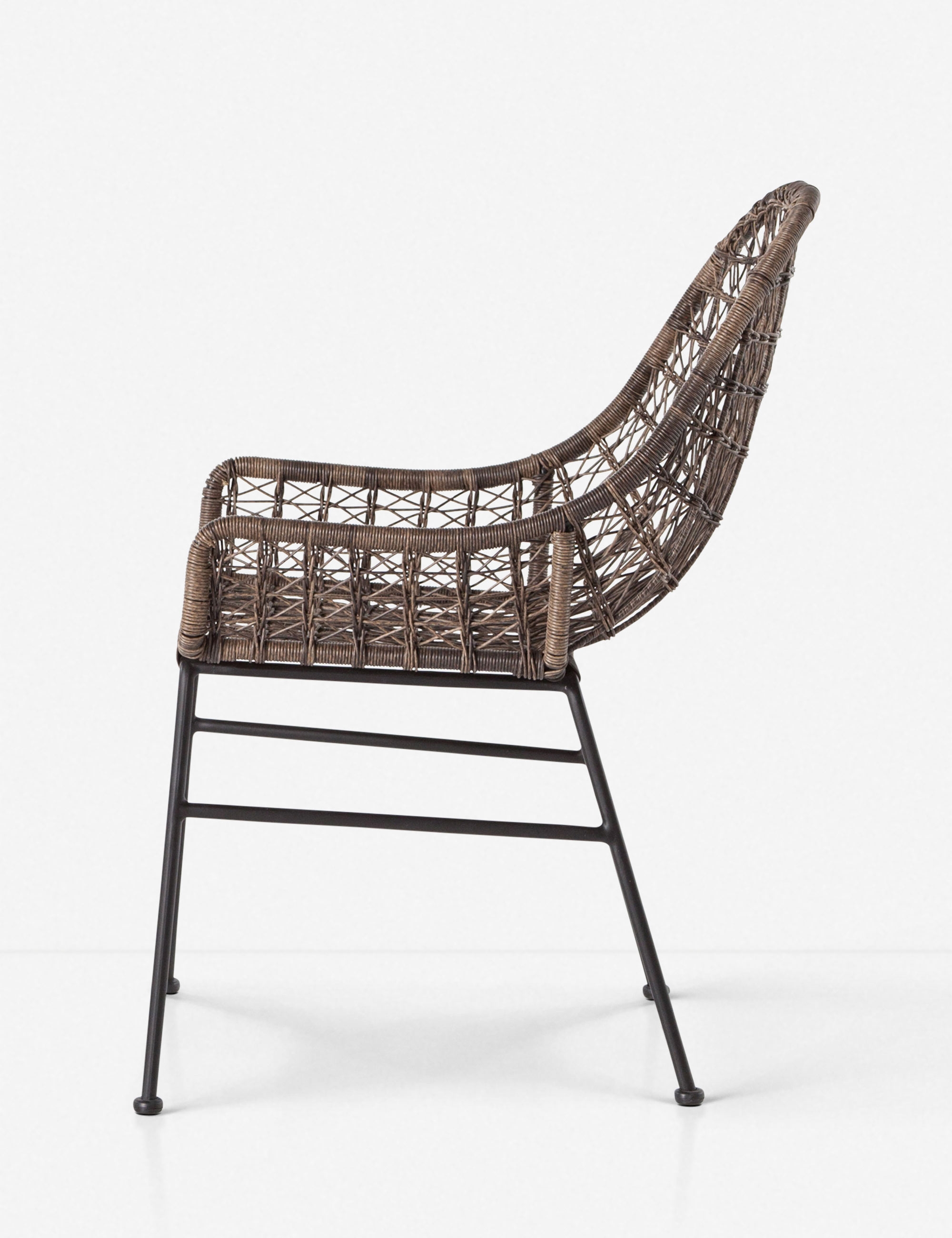 Eliza Indoor/Outdoor Dining Chair, Distressed Gray - Image 7