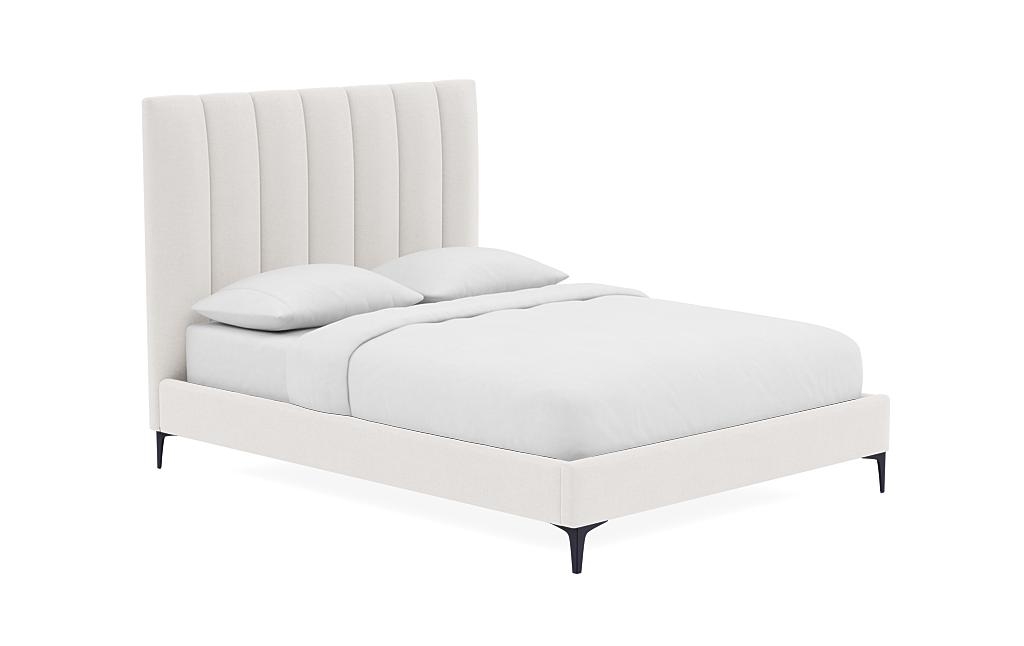 Lowen Upholstered Bed with Tufting Option - Image 1