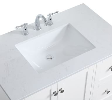 Blue Moro Single Sink Vanity, 36" - Image 1