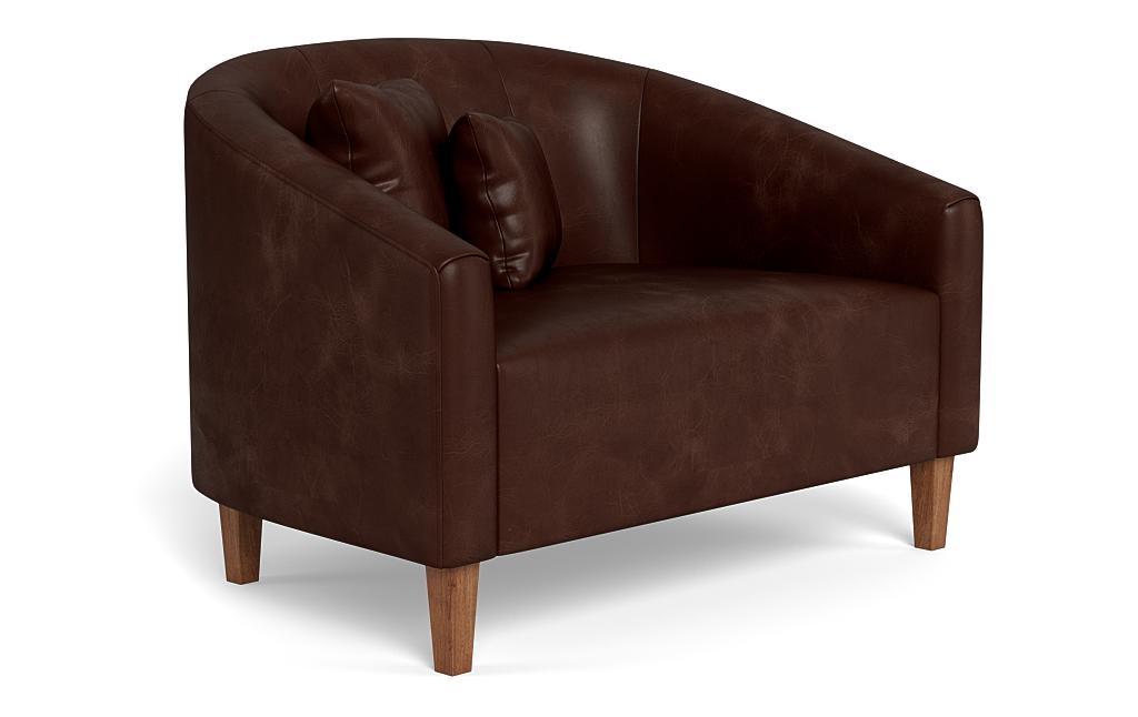 Tegan Leather Chair and a Half - Image 1