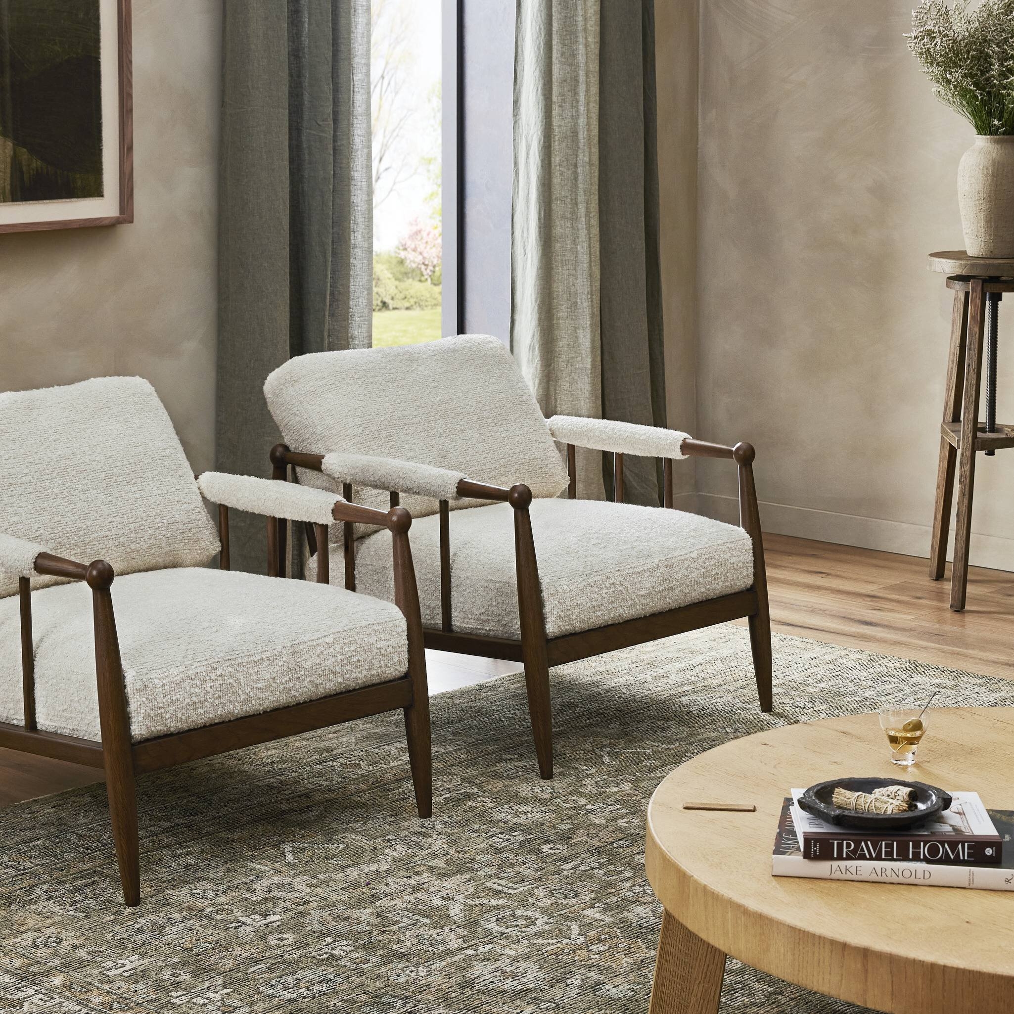 Warren Chair - Ivan Snow by Amber Lewis x Four Hands - Image 3