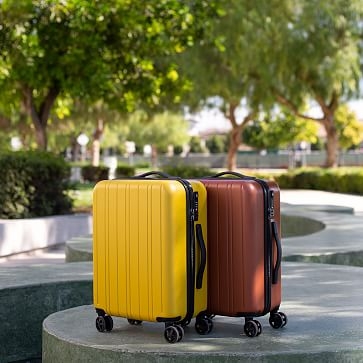 West Elm Hardside Suitcase, Copper, Carry On - Image 3