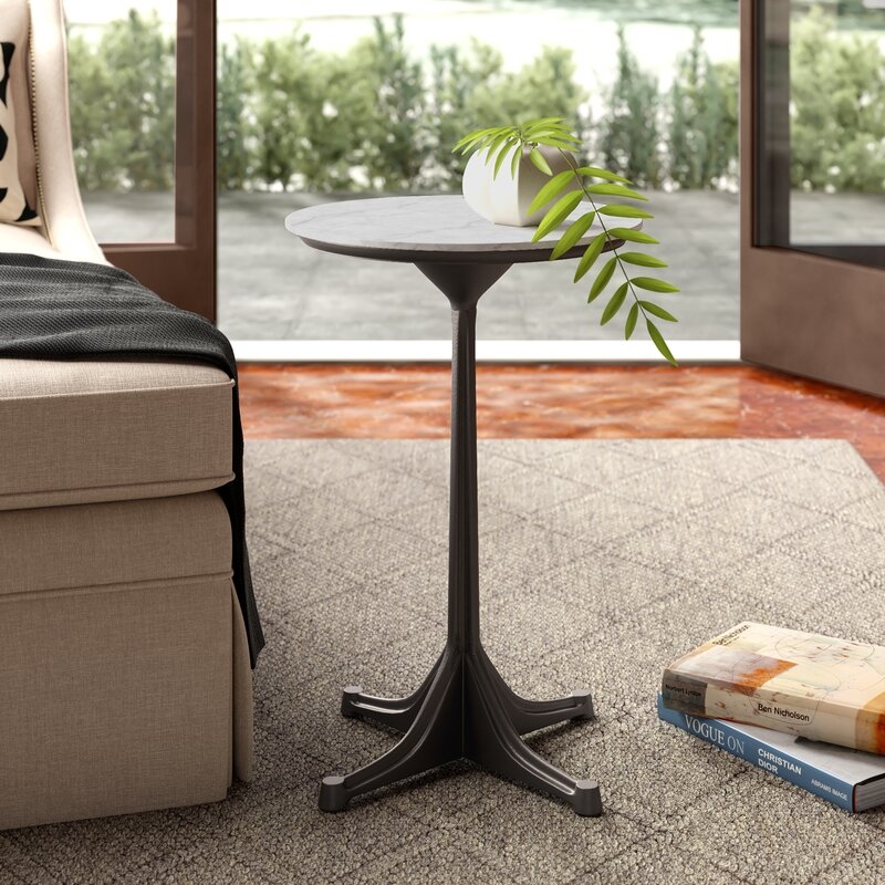 Currey & Company Belrose End Table - Image 0