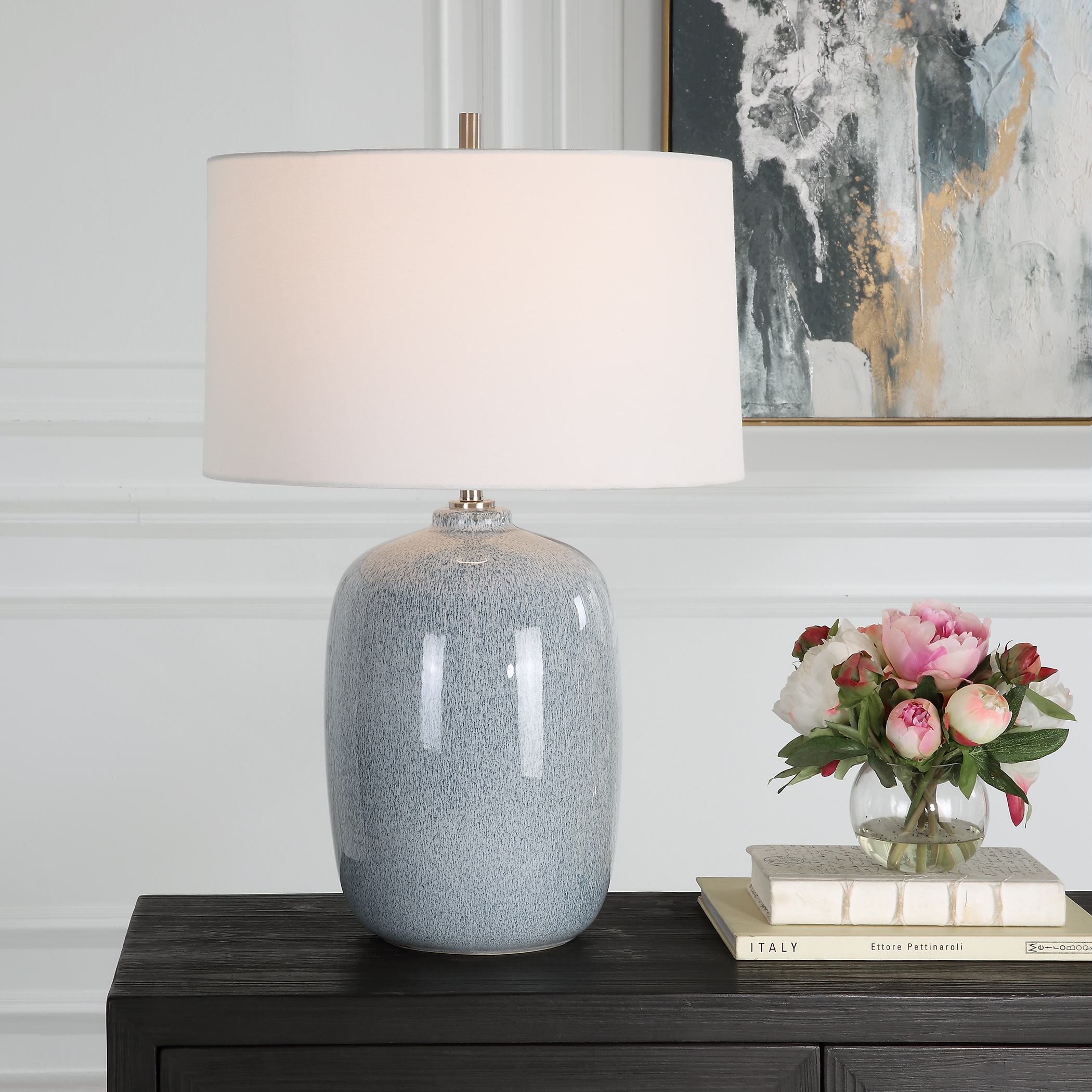 Jubilee Sky Blue Table Lamp - Image 1