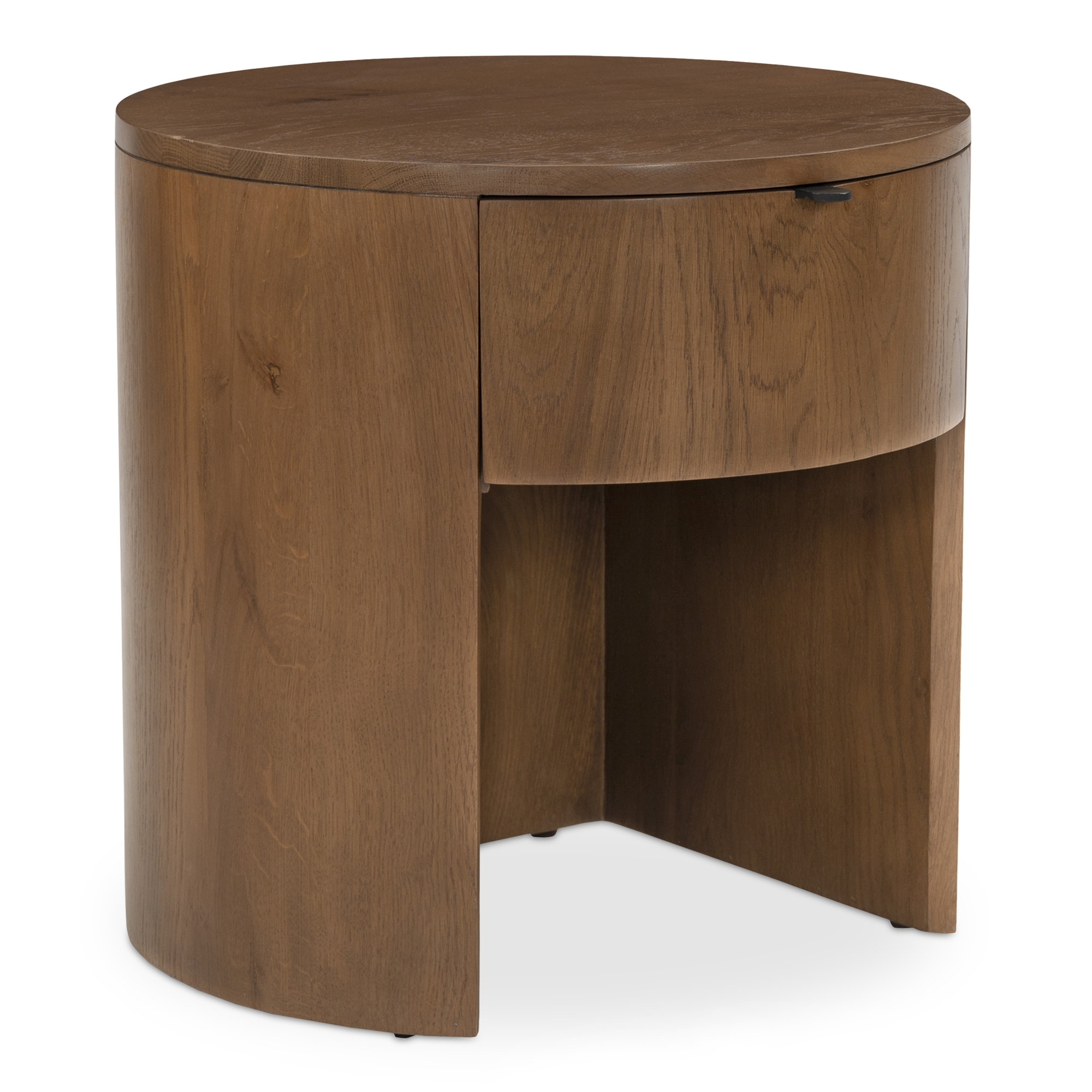 Theo One Drawer Nightstand Brown - Image 1