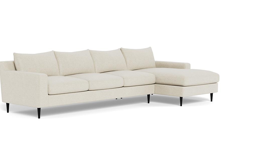 Sloan 4-Seat Right Chaise Sectional - Image 1