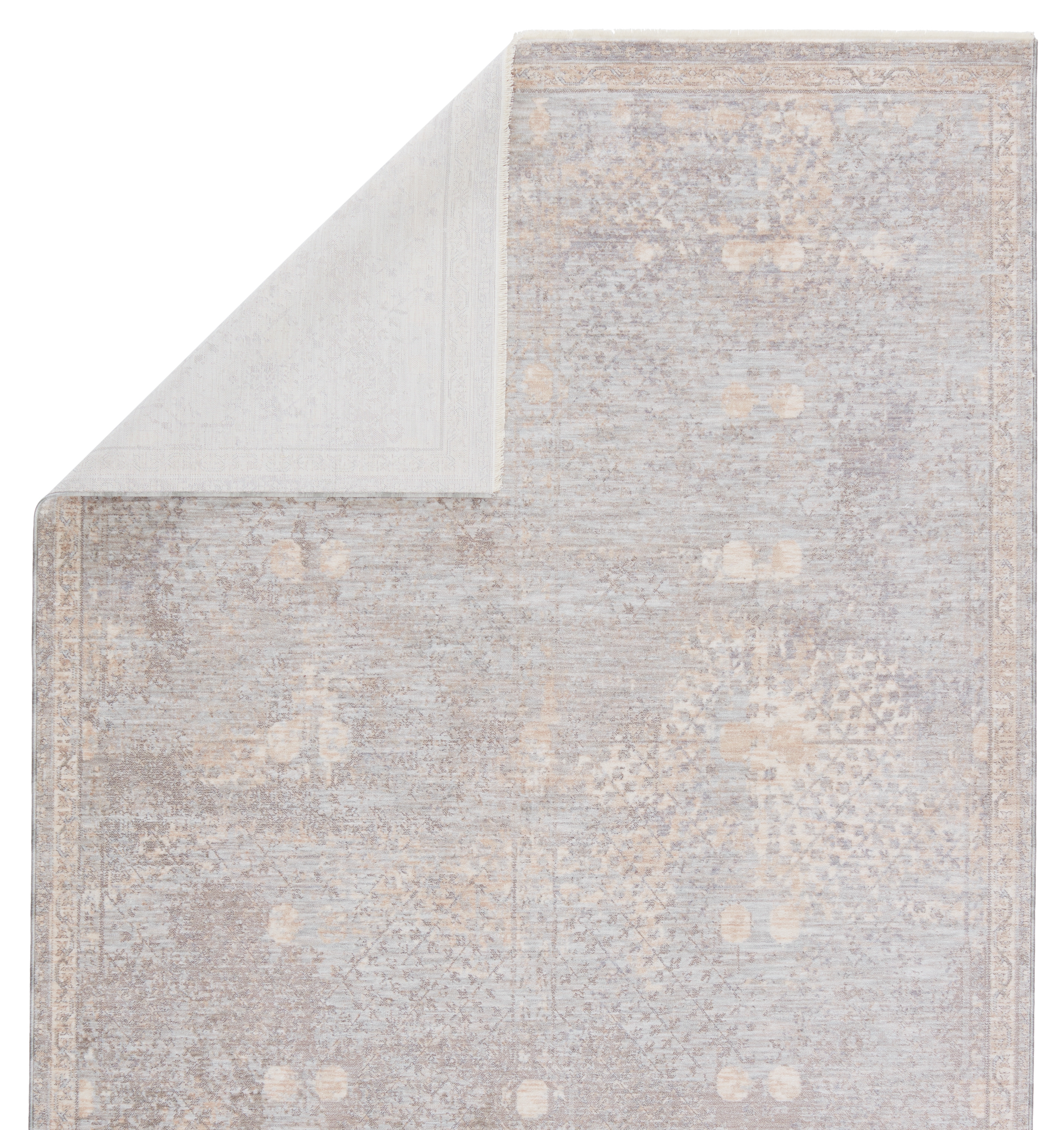 Larkin Floral Beige/ Gray Area Rug  (10'X14') - Image 2