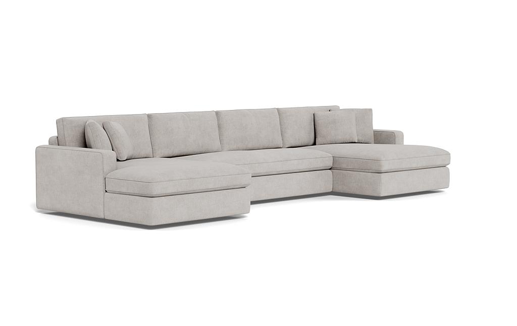 James 3-Piece 4-Seat U Chaise Sectional - Image 1