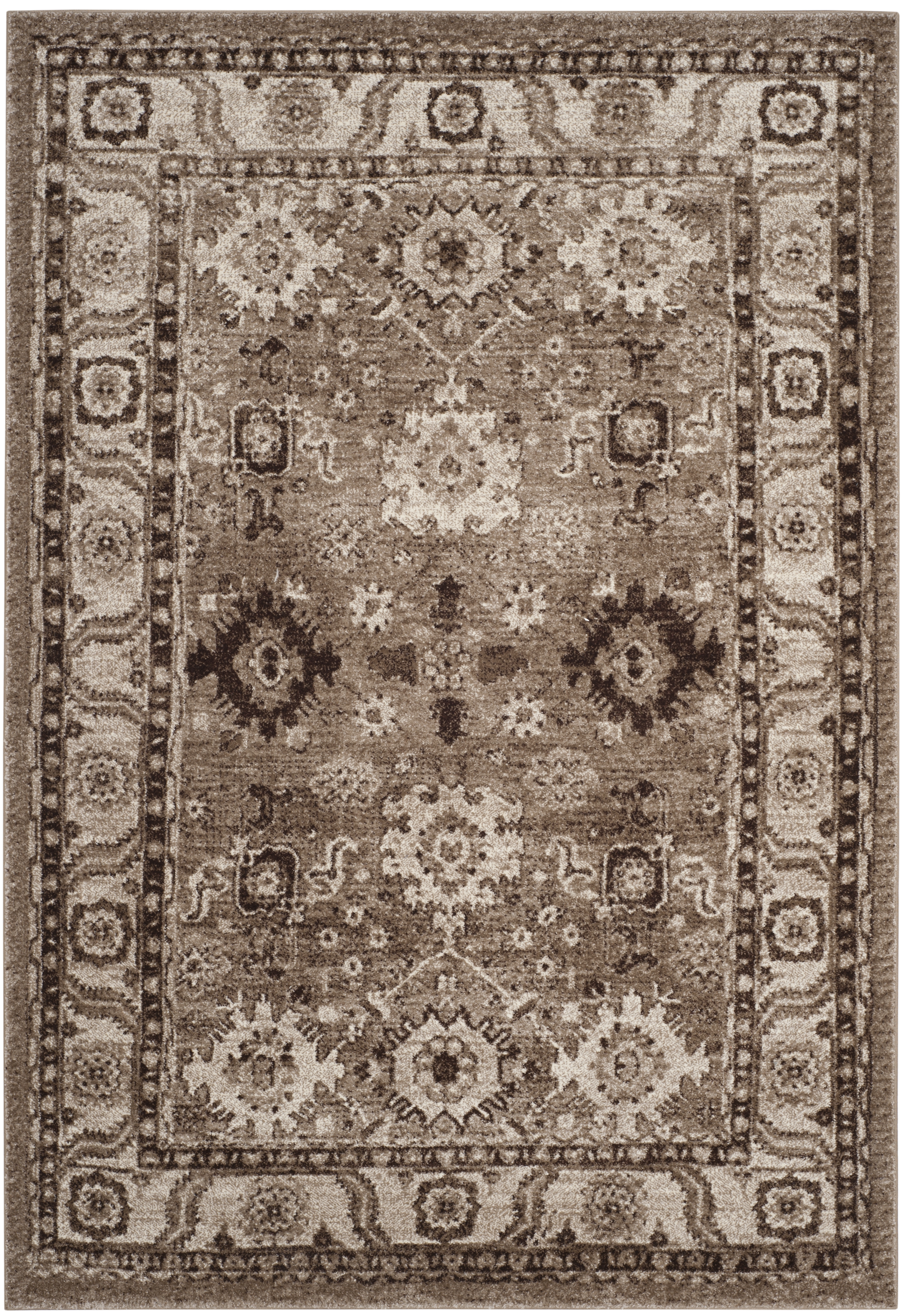 Arlo Home Woven Area Rug, VTH214T, Taupe,  5' 3" X 7' 6" - Image 0
