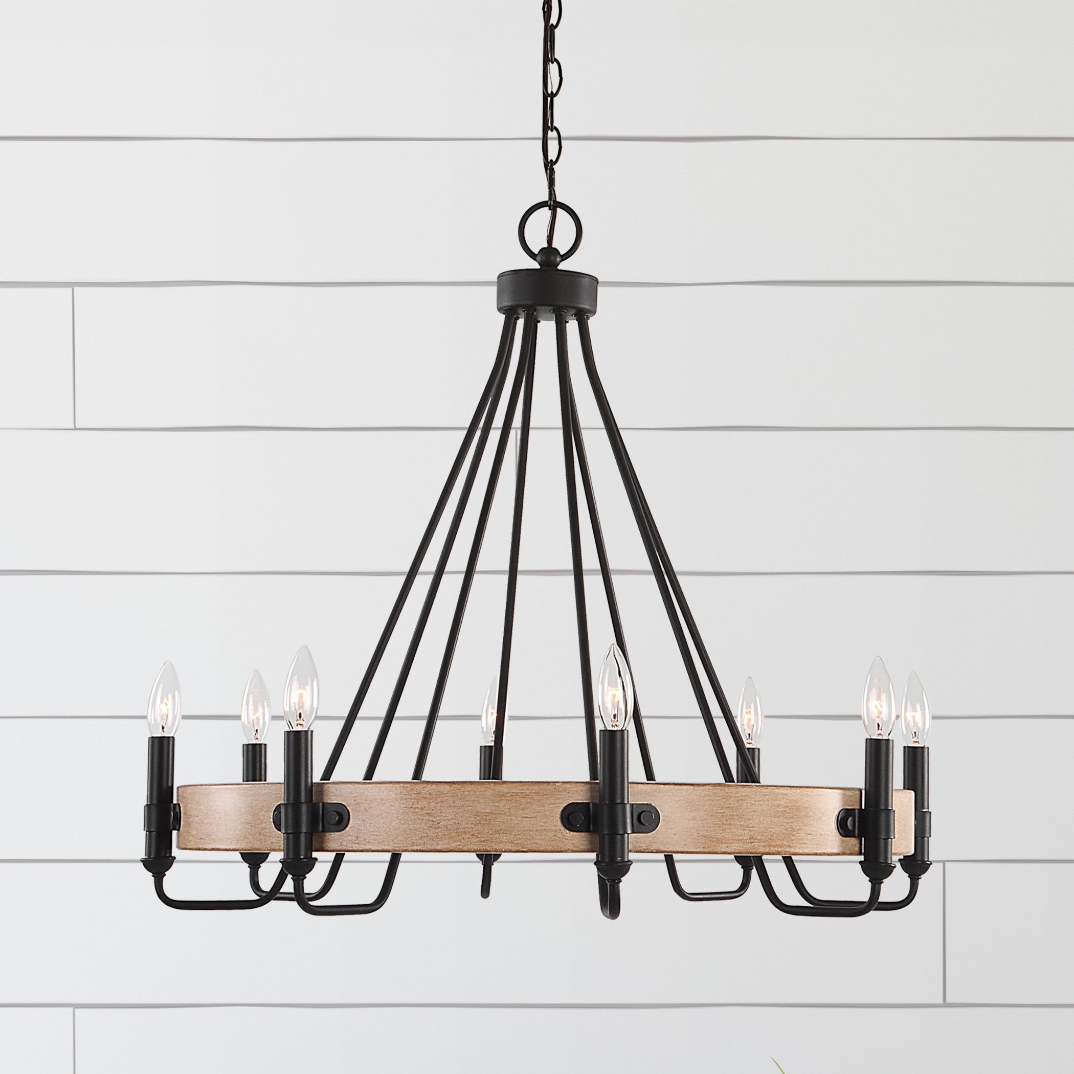 Deschutes 8 Light Farmhouse Chandelier - Image 8