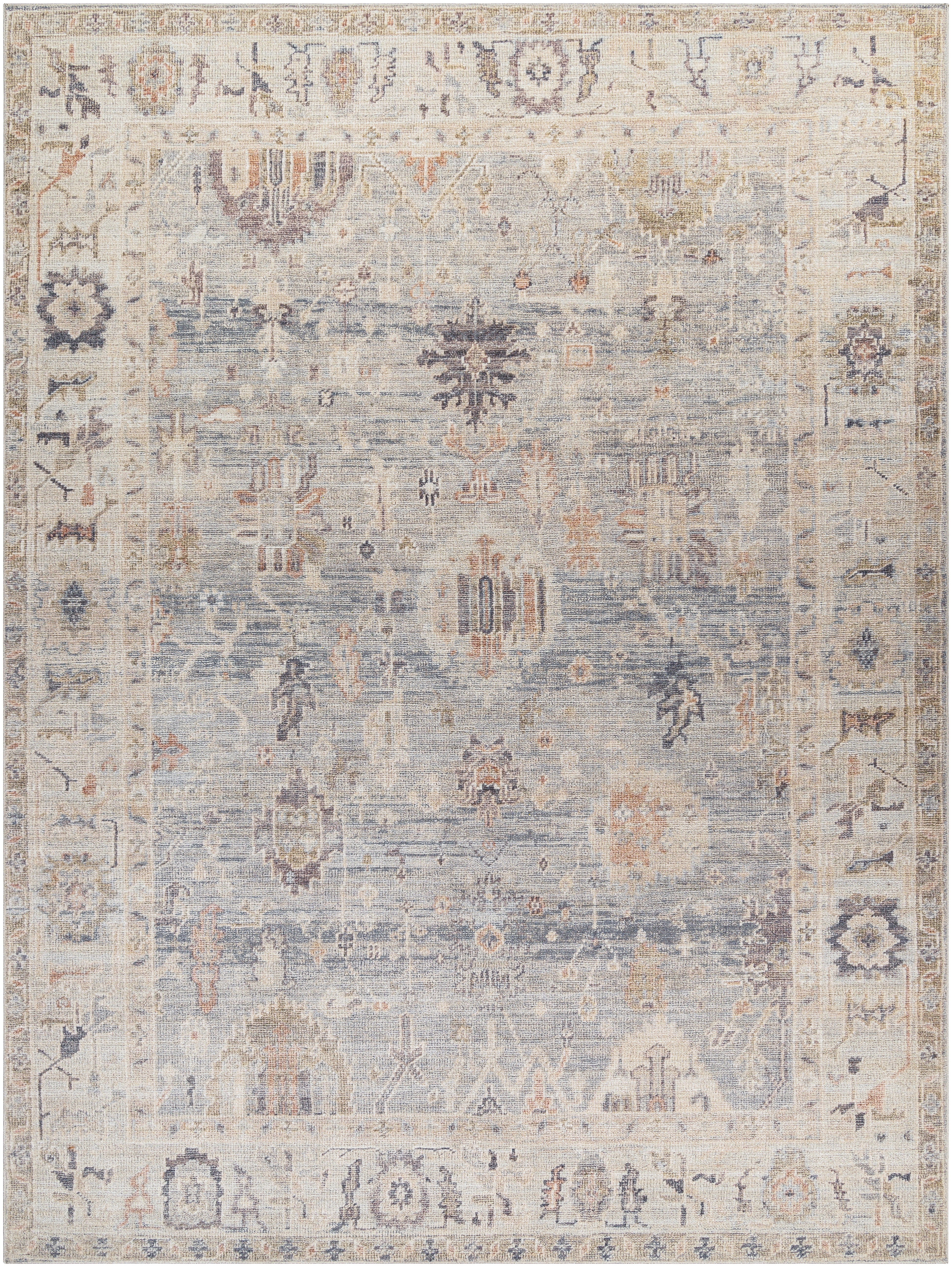 Marlene Beige Indoor 2'1" x 3'9" Machine Woven Rug - Image 0
