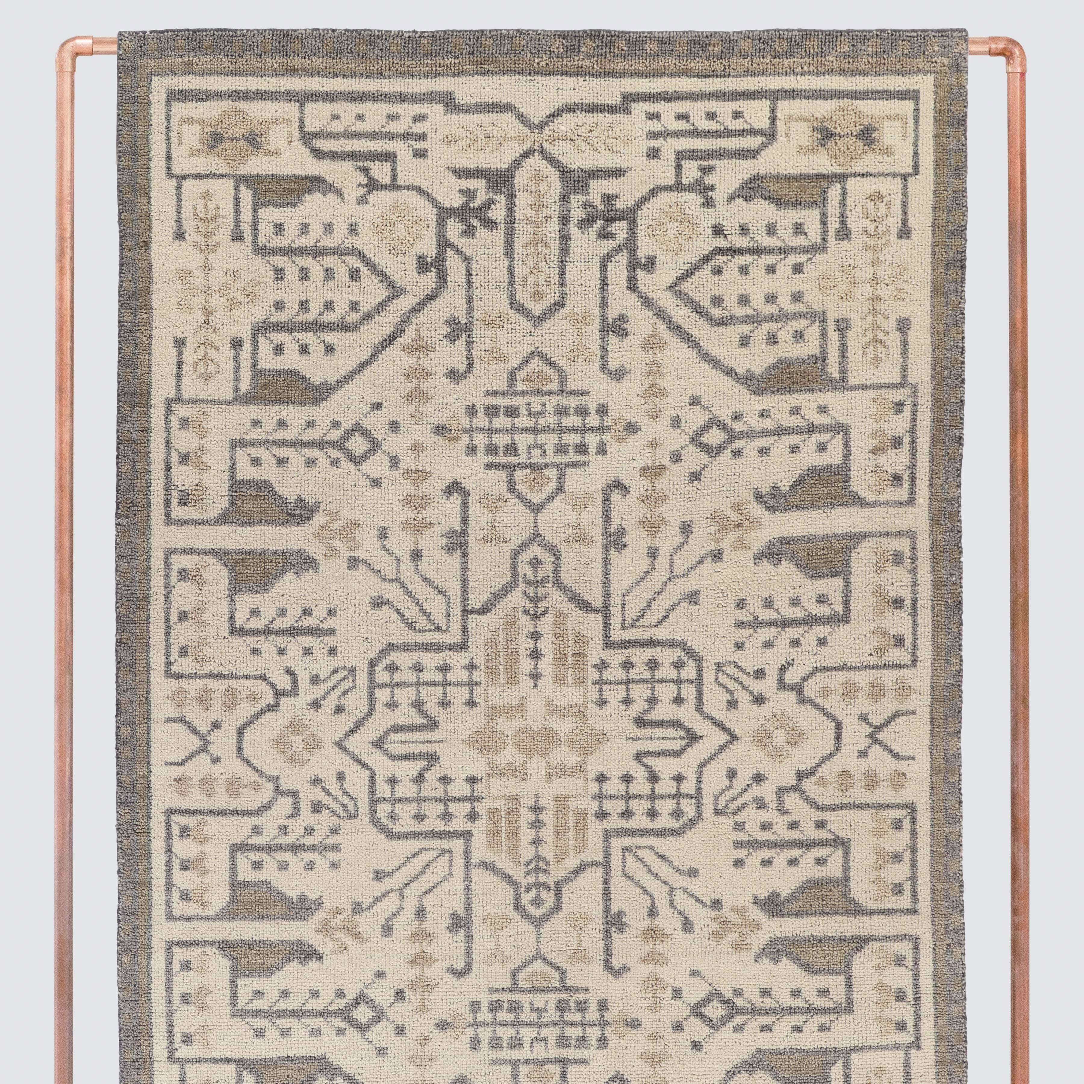 The Citizenry Nila Hand-Knotted Area Rug | 6' x 9' | Blue - Image 0