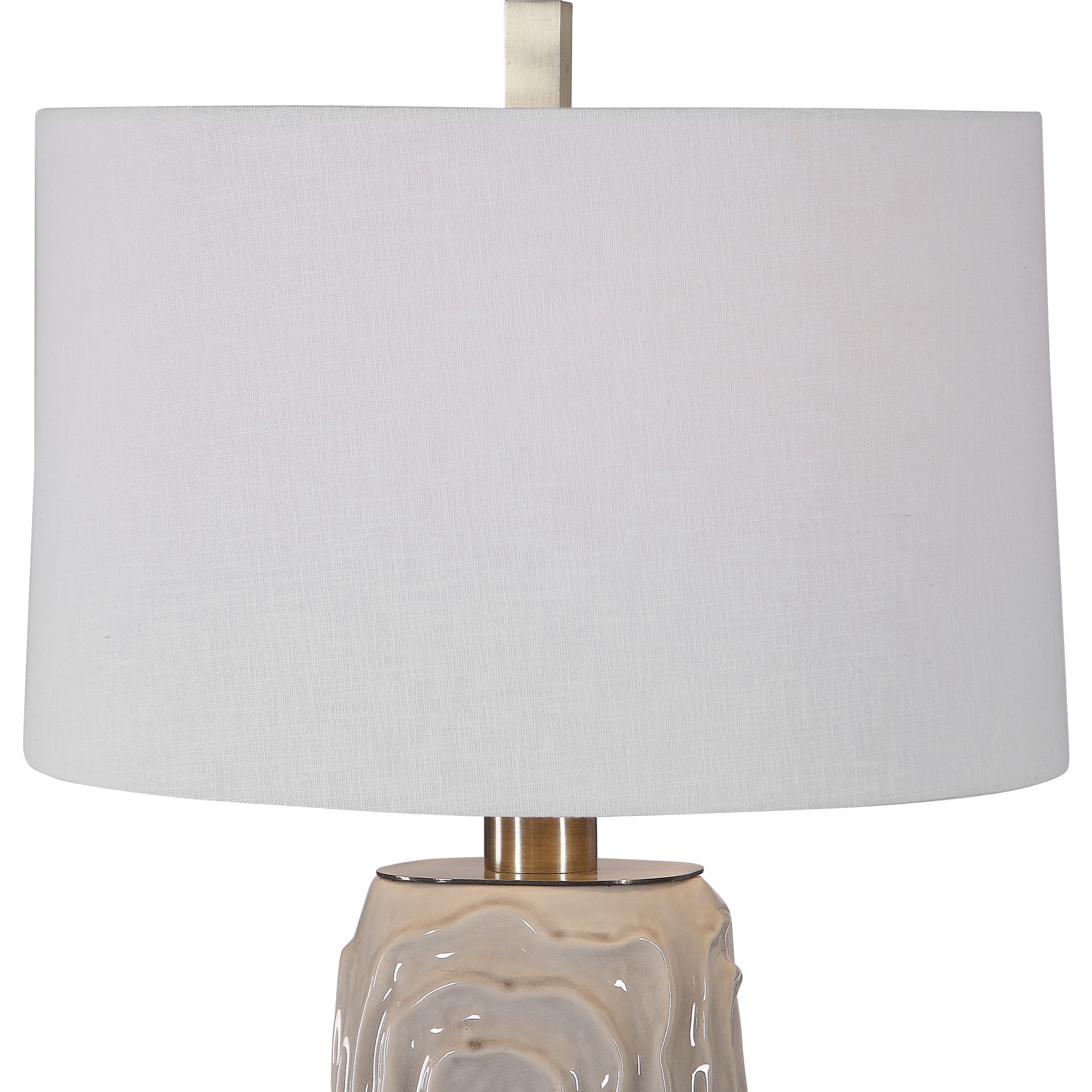 Zade Warm Gray Table Lamp - Image 4